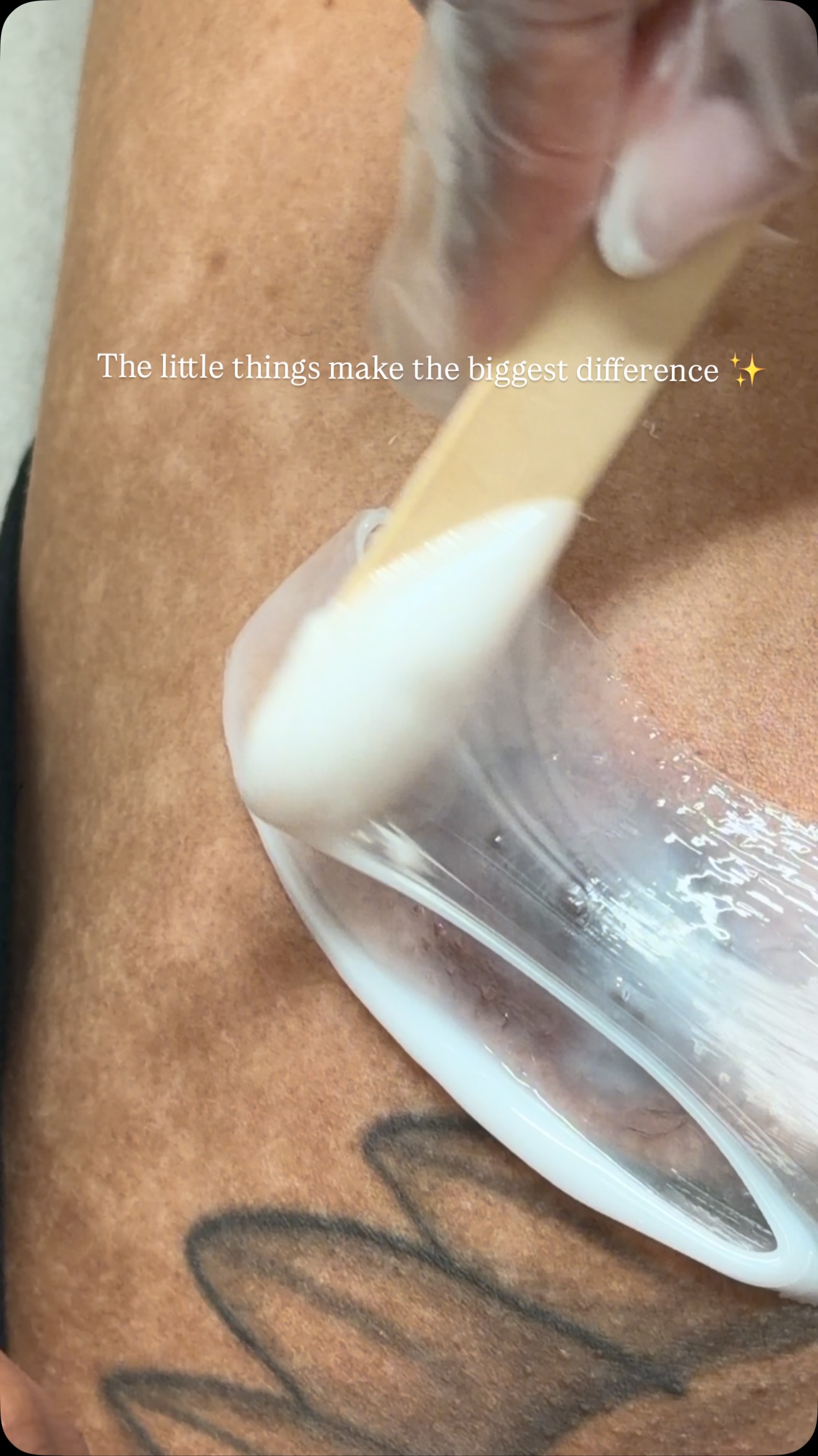 Every service is finished with the same attention to detail from start to finish ✨ #atlantaesthetician #licensedesthetician #brazilianwaxatlanta #estheticianlife #chestwax