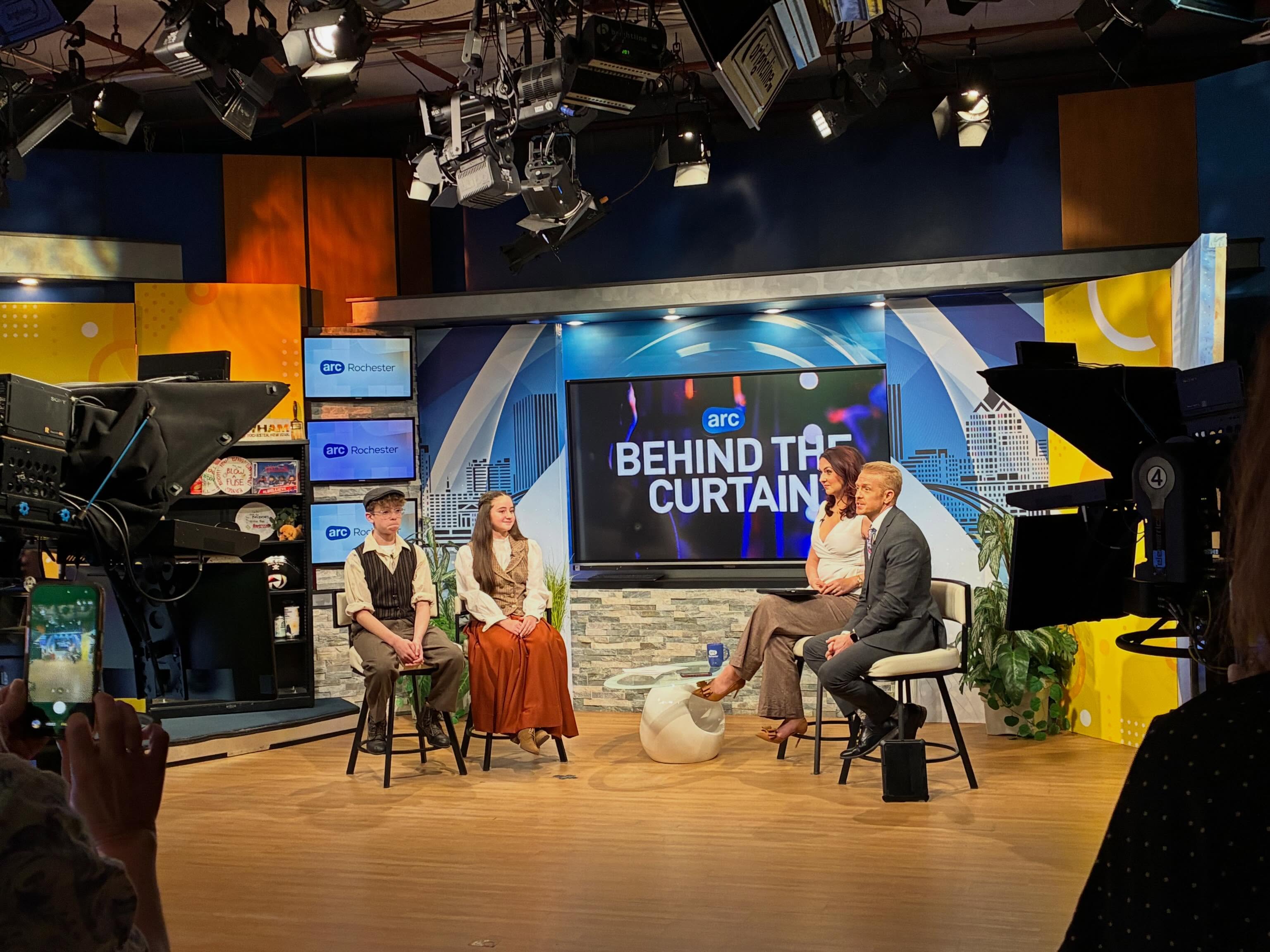 Breaking news… the Newsies Jr. cast took over Good Morning Rochester! 🎥🗞️
Our talented cast members, Marlo and Harrison, stopped by 13WHAM to talk all things Newsies Jr., share what makes this show so special, and why you won’t want to miss it. Grab your tickets now and come see these young stars bring the streets of New York to life! ⭐️🎭
Link to interview: https://foxrochester.com/news/good-day-rochester/a-magical-journey-thru-stages-presents-newsies-jr
June 5-7
🎟️: www.mjtstages.org/tickets
#NewsiesJr #GoodMorningRochester #13WHAM