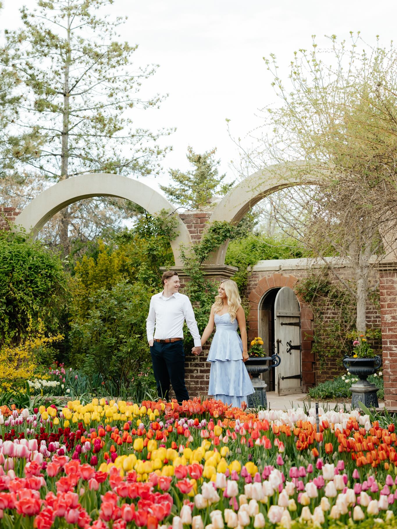 POV: You choose tulip season for your engagement session and these are the photos you get 🌷🥹✨