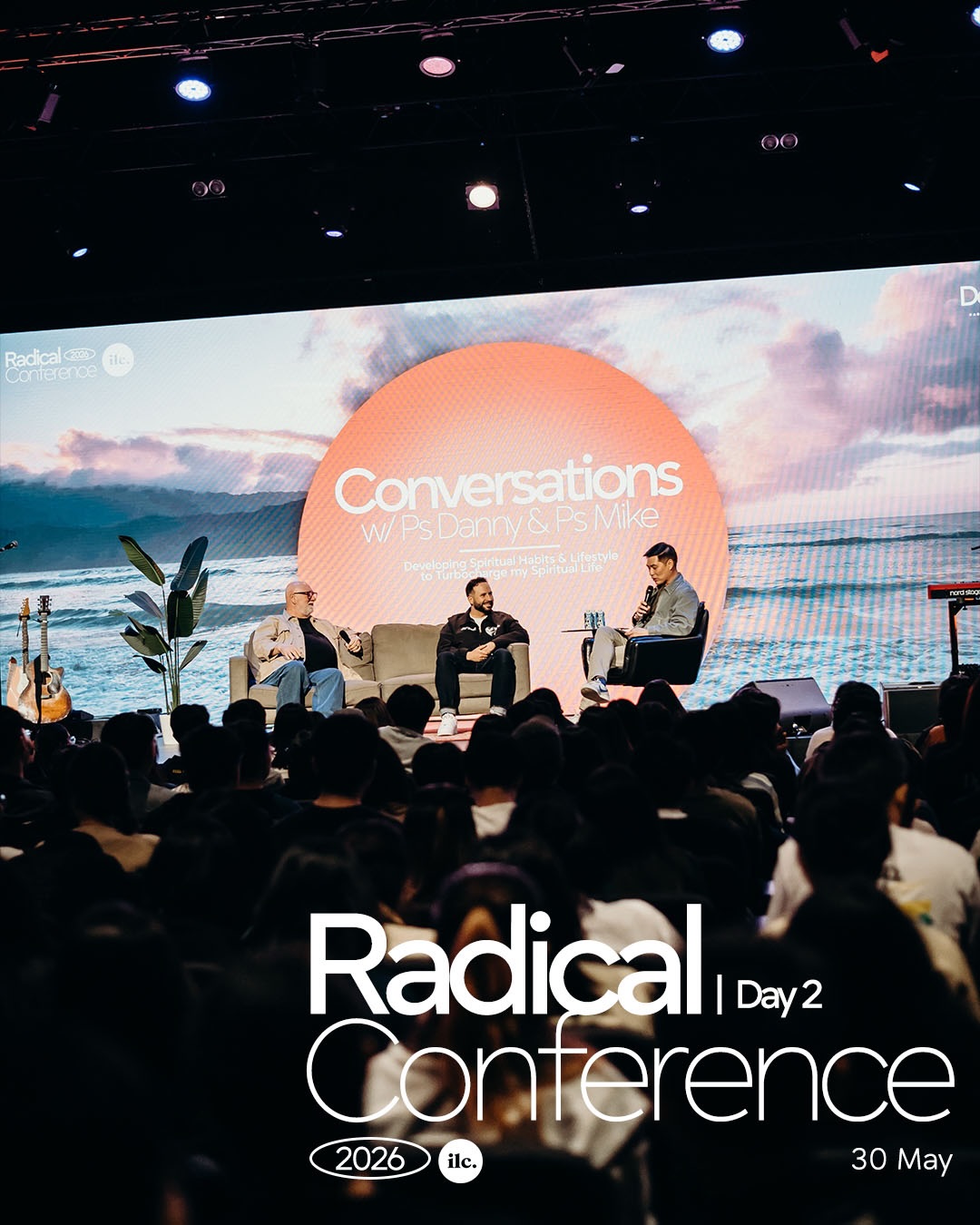 “We can live with the “I don’t knows” because we have the conviction of what we do know - that God is faithful, He can be trusted and His timing is perfect.” - Ps Danny Guglielmucci (@dannyguglielmucci1)
𝐑𝐀𝐃𝐂𝐎𝐍𝟐𝟔 | 𝐃𝐚𝐲 𝟐 - 𝐏𝐥𝐞𝐧𝐚𝐫𝐲 𝟏
In difficult times, we’ve got to hold on and keep pushing, because from the push comes the breakthrough.
We’ll have many moments with God, but those moments must become movement, and that movement must become momentum.
Sift, shift, lift
Are you willing to allow God to take hold of you? God shakes us for the making, not the breaking. As He does that, He sieves out in us what needs removing, then shifts and repositions us for a lift.
Remember: If we trust Him in the everyday, He will give us the suddenly.
𝐑𝐀𝐃𝐂𝐎𝐍𝟐𝟔 | 𝐃𝐚𝐲 𝟐 - 𝐏𝐥𝐞𝐧𝐚𝐫𝐲 𝟐
“Our identity in Christ is not something we achieve, but receive.” - Ps Mike Signorelli (@mikesignorelli_)
We all have stories we tell ourselves about what’s possible and impossible—about us, others, and the world. But God wants to disrupt our stories with heaven’s story.
Proverbs 23:7 (ESV)
For as he thinks in his heart, so is he.
We become the story we tell ourselves. But what is God saying about you? Let’s learn to declare His truth over our life instead!
#impactlifesg #RADCON26