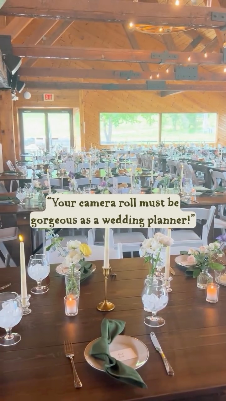 Yes, my camera roll is full of beautiful weddings. It’s also full of fabric swatches, a bud vase crime scene investigation, screenshots of a screenshot, and feet.
The glamour of the wedding industry is alive and well.🫠