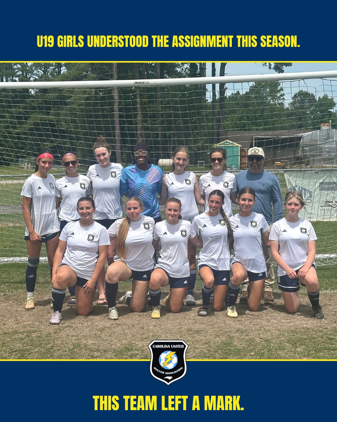 Coach Ryan Woodard’s U19 Girls understood the assignment this season. ⚽✨
Big moments, inside jokes, late-game chaos, loud sidelines, and a whole lot of soccer in between. This group made the season fun to watch and even better to be part of. Some teams finish the season. This team left a mark. 💙👏
Stay up to date at carolinaunitedsoccer.com