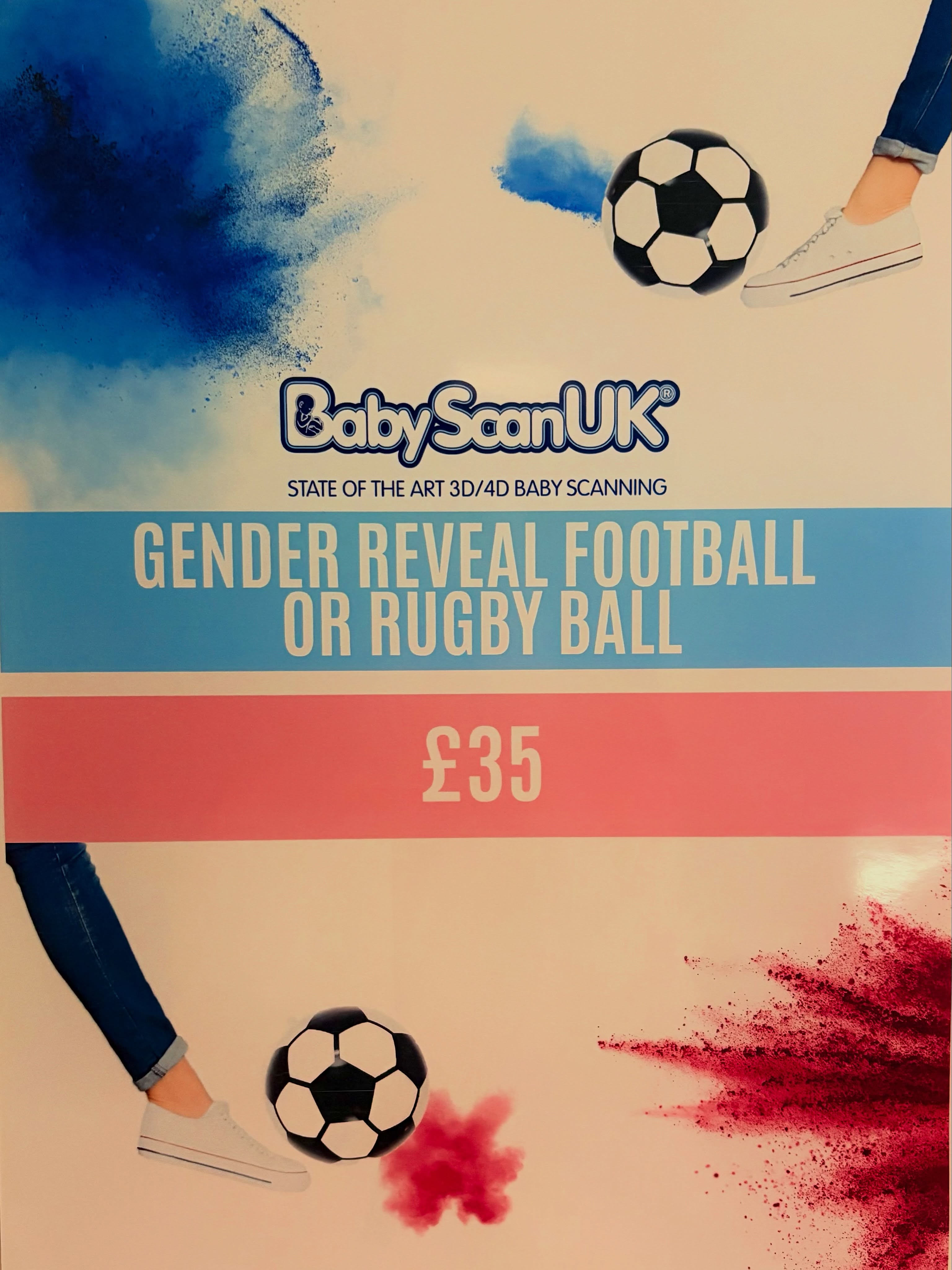 The biggest transfer window of 2026 is officially open.
Are we adding a little prince or a little princess to the squad? 👑⚽️
No VAR needed for these decision, our staff are experts to find the gender and then one kick decides your future teammate! 💙🩷
Join us for a gender reveal scan and pick an item of choice to make your announcement special.
#Gendereveal #4DScan #boyorgirl #pregnancy #babyscan