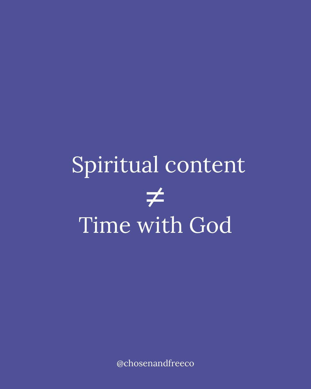 Even good things can become a hinderance if they completely replace time alone with God & in His Word. This is your reminder to seek personal communion with God too 🤍
Share this as a reminder 🙌🏼
#jesus #christian
