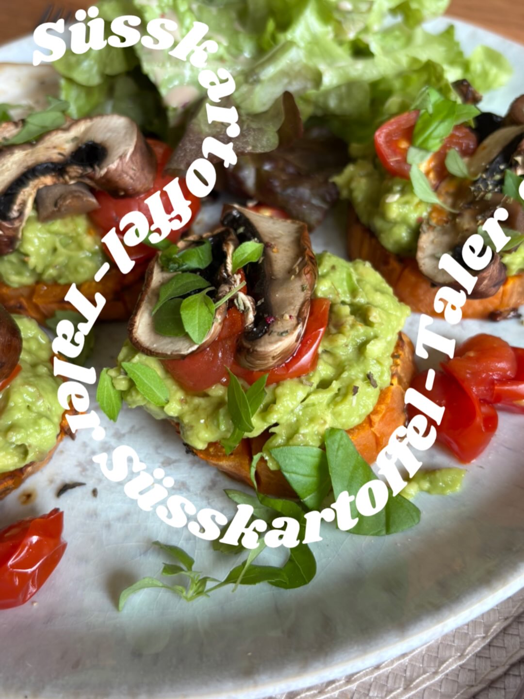 🍠🥑🍄🟫 Süsskartoffel-Taler 🍄🟫🥑🍠
#food #rezeptinspo #health