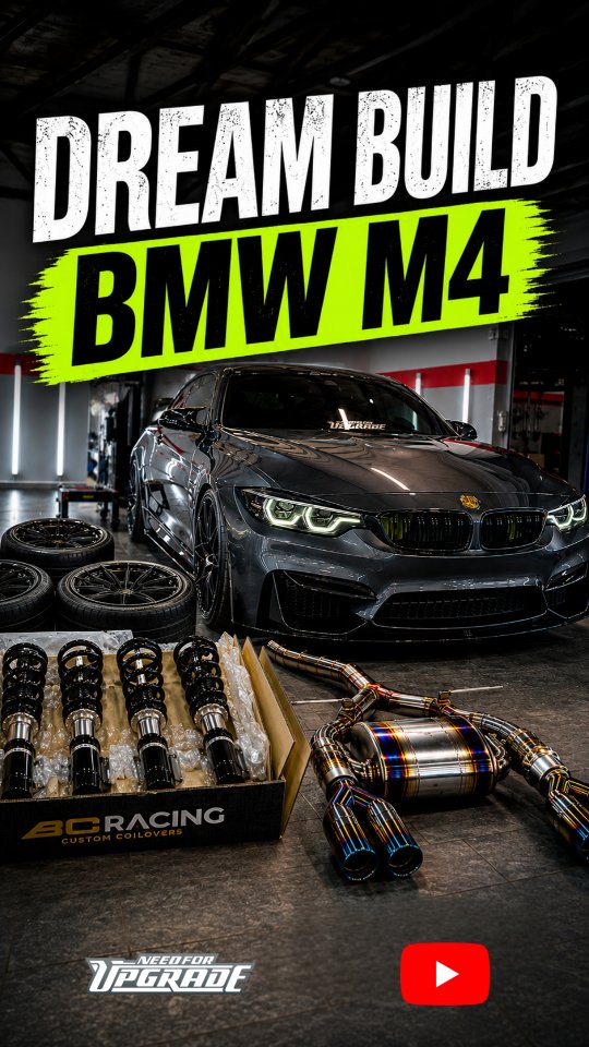 Our M4 finally got the upgrades it deserves 🔥
@valvetronic titanium exhaust, @bcracing_cy suspension and NFU Wheels. The full transformation of @itsgerm4 's M4 is now live on YouTube.
YT link in bio 👆🏻