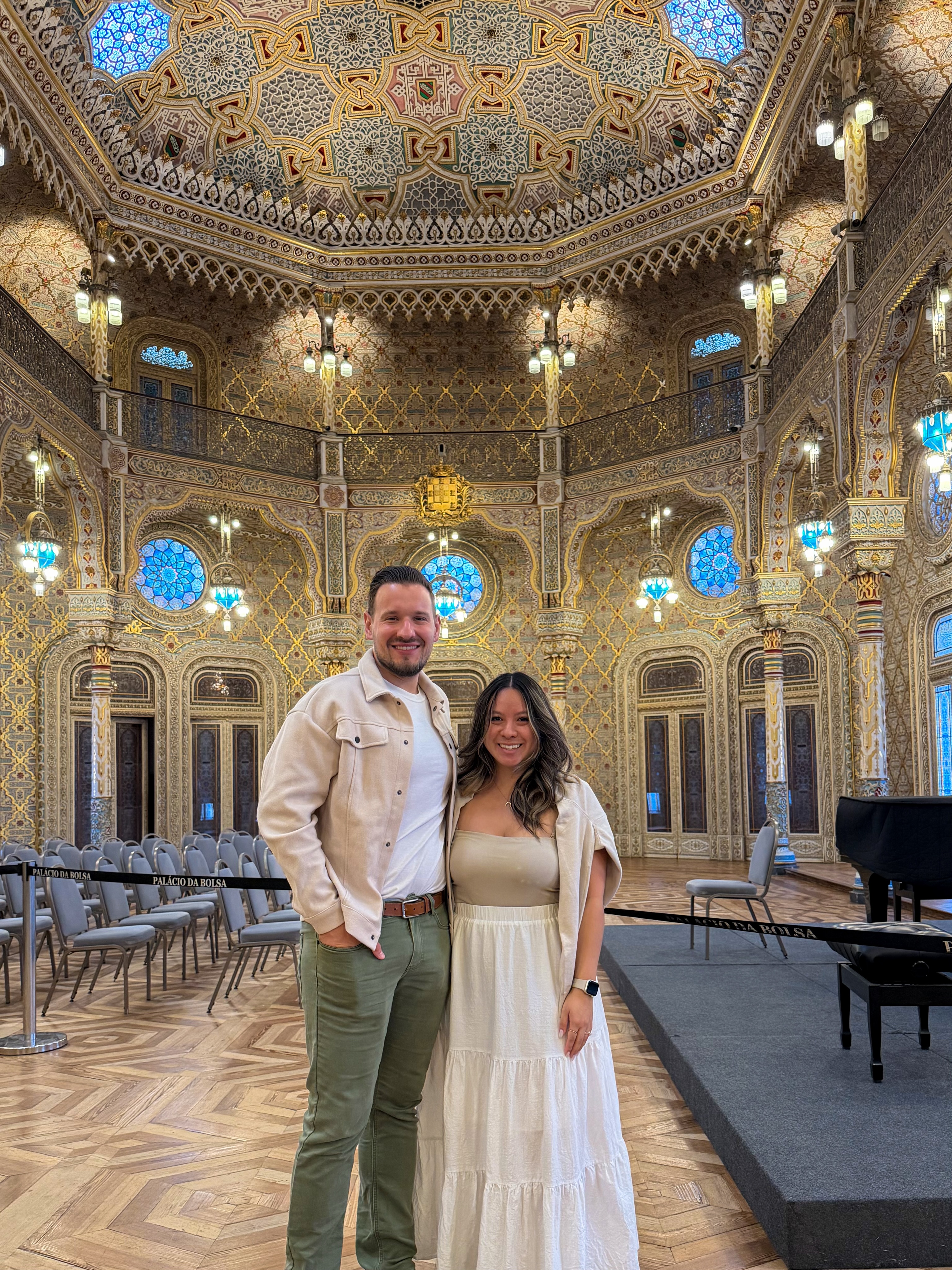 The event coordinator in me just thinking how I’d use the space for weddings 😅 Last photo was Michael like “what if we do an awkward prom pose?” 😆