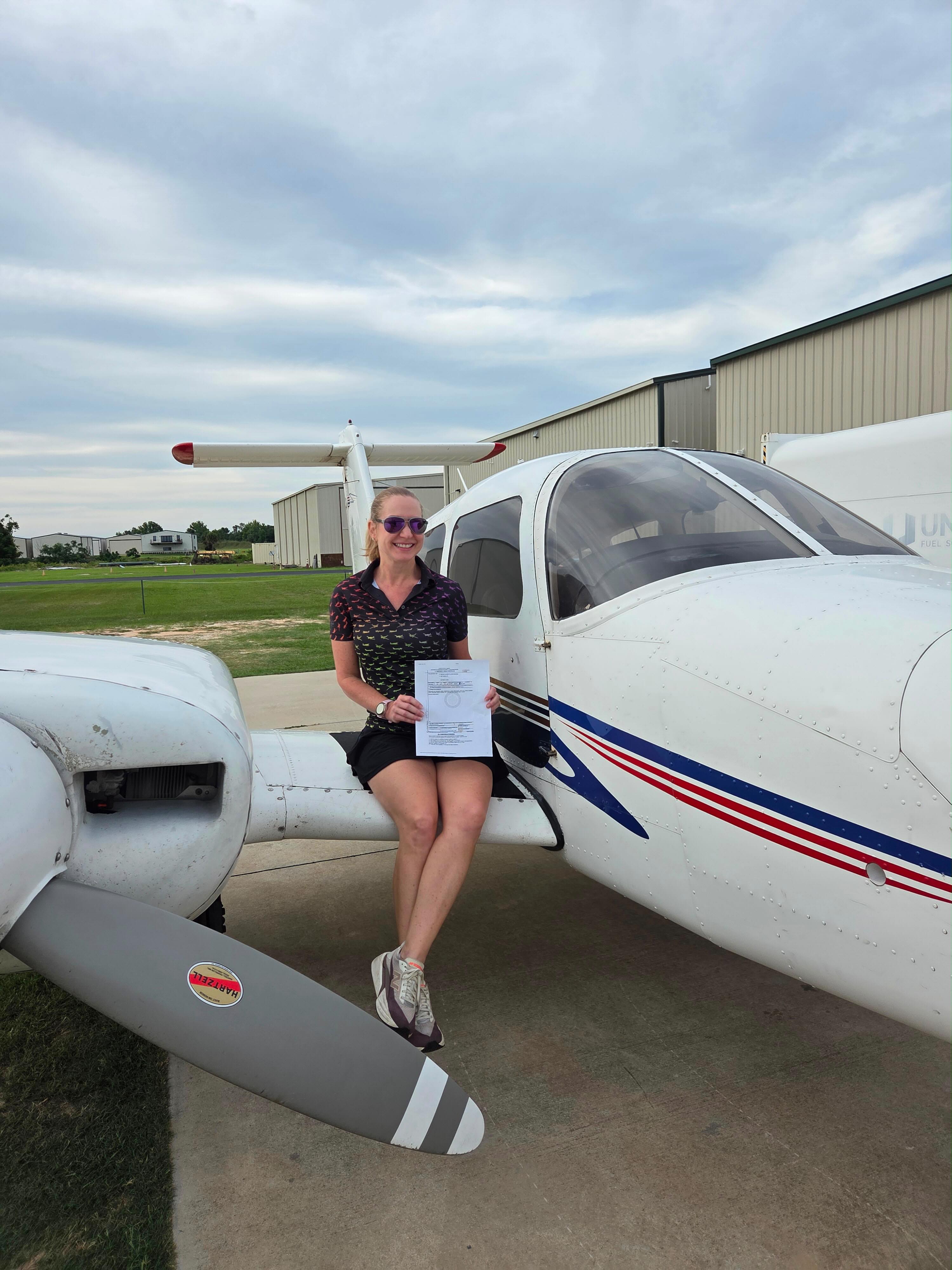 ✨ Celebrating Excellence in Aviation!✨
First, we are incredibly proud to recognize our President, Maggie Broman, (@skyprincess_mb) and now Captain!!! for earning her Airline Transport Pilot certification! ✈️ ✈️ ✈️
After this year’s WAI Conference, Maggie decided it was time to finally do her ATP. This was no small feat but Maggie put her best foot forward and got it done!
After booking her trainings, studying tirelessly, completing the CTP course and the A330 simulator training, passing her written exam with a 97% and having to wait several days for the weather to clear, she pulled it all off! Congrats Maggie 🌟
Next, we’re honoring one of our chapter members and the founder of ‘Girls Go Fly’, Sandrine Gressard, (@sanflies)for passing her Commercial Glider rating!
Sandrine is an inspiring aviator who ferries aircrafts around the world professionally- proving that when passion meets perseverance, the sky is never the limit ✈️🌎🌟
Finally, join us in celebrating chapter member and United Airlines Captain on Boeing 757 and 767, Pam Perdue, (@pammaleena) for receiving the United100 award. This program is the airline’s highest honor, recognizing 100 employees across the company for exceptional contributions over the past year!
Congratulations ladies, you are an inspiration to us all! Keep making our chapter proud! 🥲
Drop a congrats in the comments below! 👇