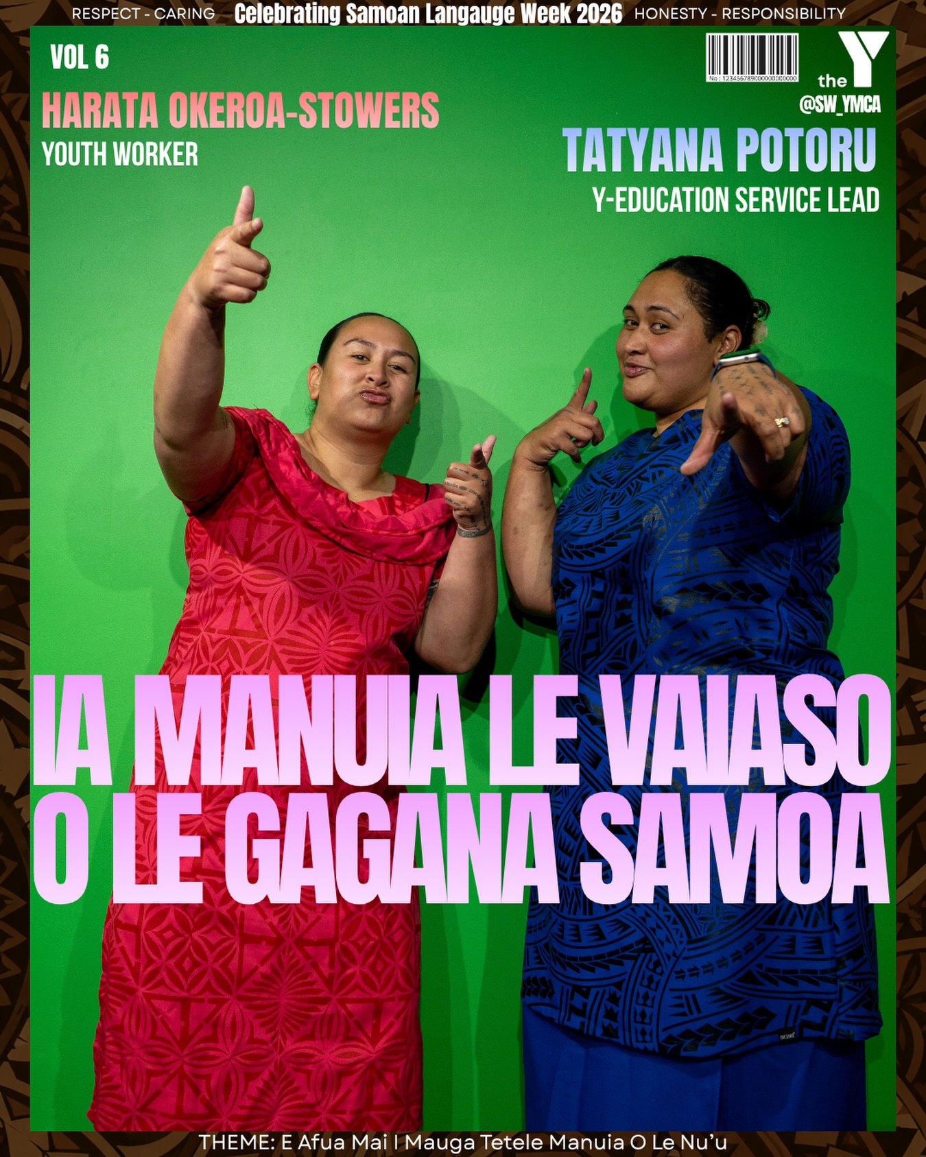O lupe sa vao ese’ese, ae ua fuifui faatasi
We are from different parts of the forest, but connected in one cause
Happy Samoan Language Week 🇼🇸