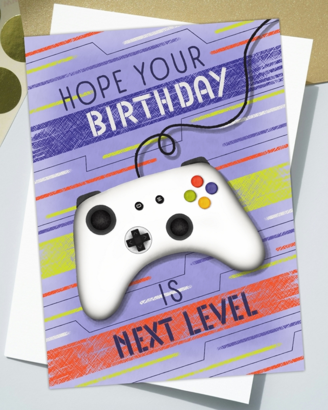 Hope your Birthday is next level!
#greetingcard #artlicensing #gaming