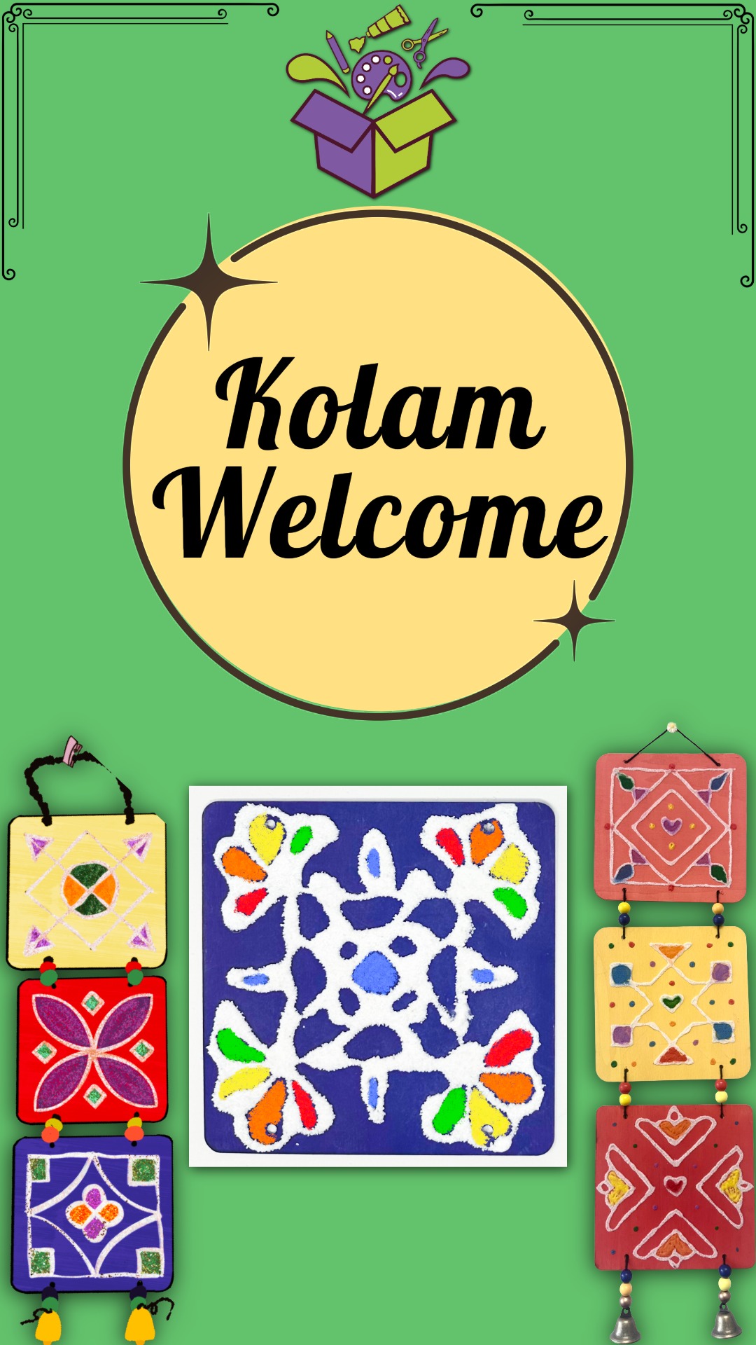 Discover the beauty of kolam art
Transform your space with the captivating Kolam Welcome Art Box, paired perfectly with the vibrant Moxie Box! ๐จโจ Create a warm and inviting atmosphere that reflects culture and creativity in every corner.
Join us in celebrating art that speaks to the soul. What colors will you choose? Share your creations with us!
#KolamArt #MoxieBox #ArtInspiration