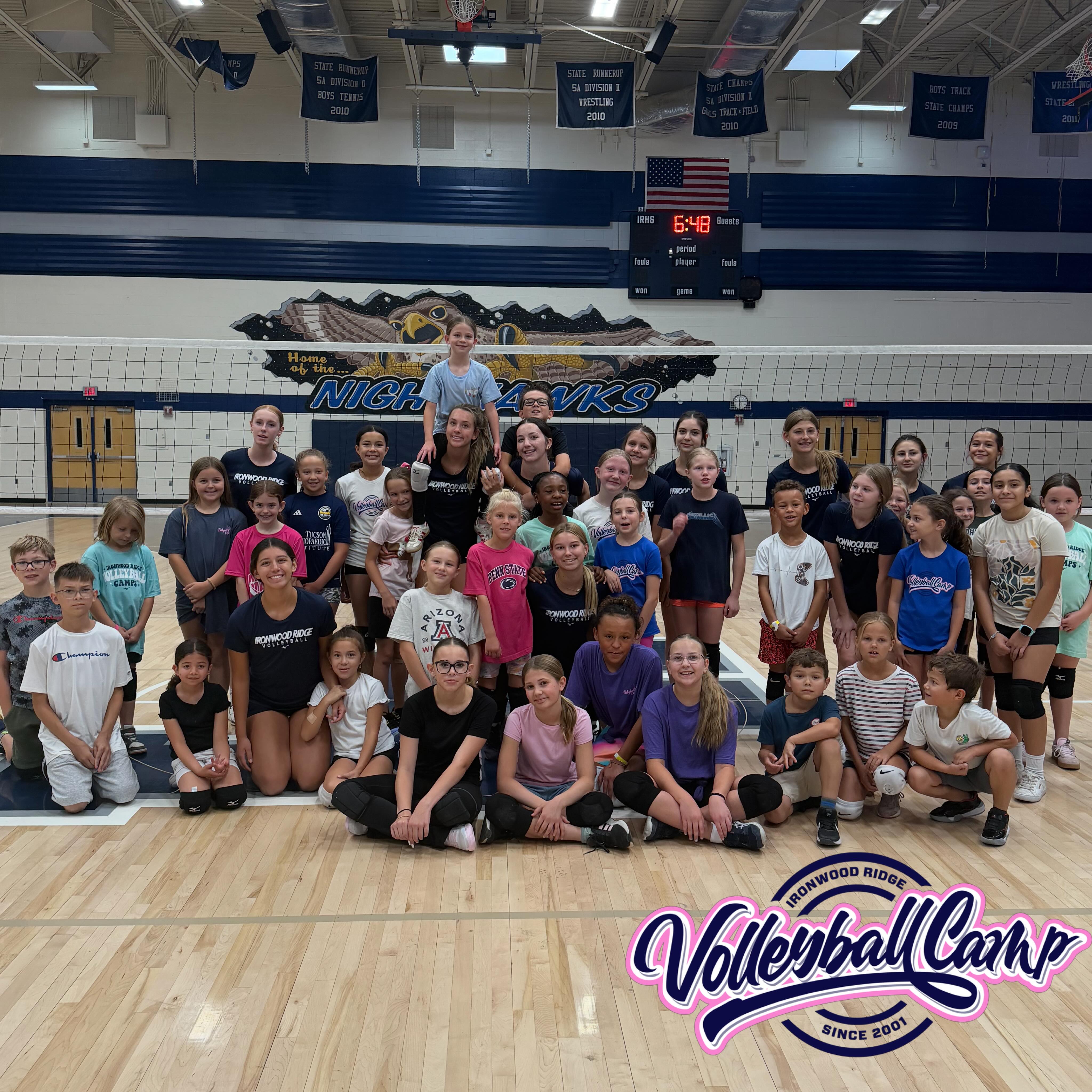 YOUTH CAMP: We had an absolute blast this week in camp! The campers worked hard in all the drills and super competitive in the mini-games! Thank you for training with us this week and we can’t wait to see you in high school in five years! Or 8 years for some of you…
For more information about the Nighthawk Volleyball Camps, click on the link in our bio.