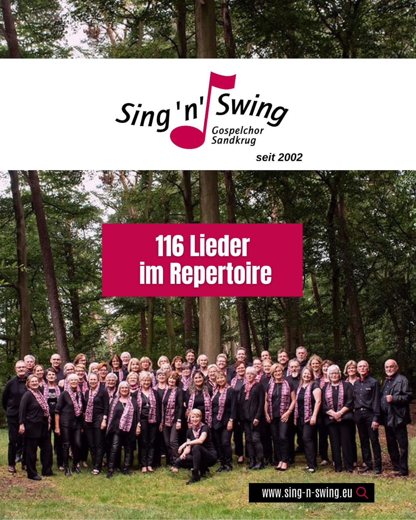 🎶 116 Lieder. Rund 80 Stimmen. Ein Chor aus Sandkrug.
Seit 2002 bringt Sing ’n‘ Swing Menschen zusammen, die eines verbindet: die Freude am gemeinsamen Singen. 💚
Gospel, Spirituals, Traditionals, Rock- und Popsongs, Musical-Stücke und internationale Weihnachtslieder – das Repertoire ist so vielfältig wie der Chor selbst.
Was dabei entsteht, ist mehr als Musik:
Es ist Gemeinschaft, Energie und dieses besondere Gefühl, wenn viele Stimmen zu einem Klang werden. ✨
Wir freuen uns sehr, dass Sing ’n‘ Swing zu den Vereinen gehört, die von Anfang an an HATTENhat. geglaubt haben. Genau solche Gruppen machen sichtbar, wie lebendig und vielfältig unsere Gemeinde ist.
👉 Mehr über Sing ’n‘ Swing:
www.sing-n-swing.eu
#HATTENhat #SingnSwing #Gospelchor #Sandkrug #Vereinsleben