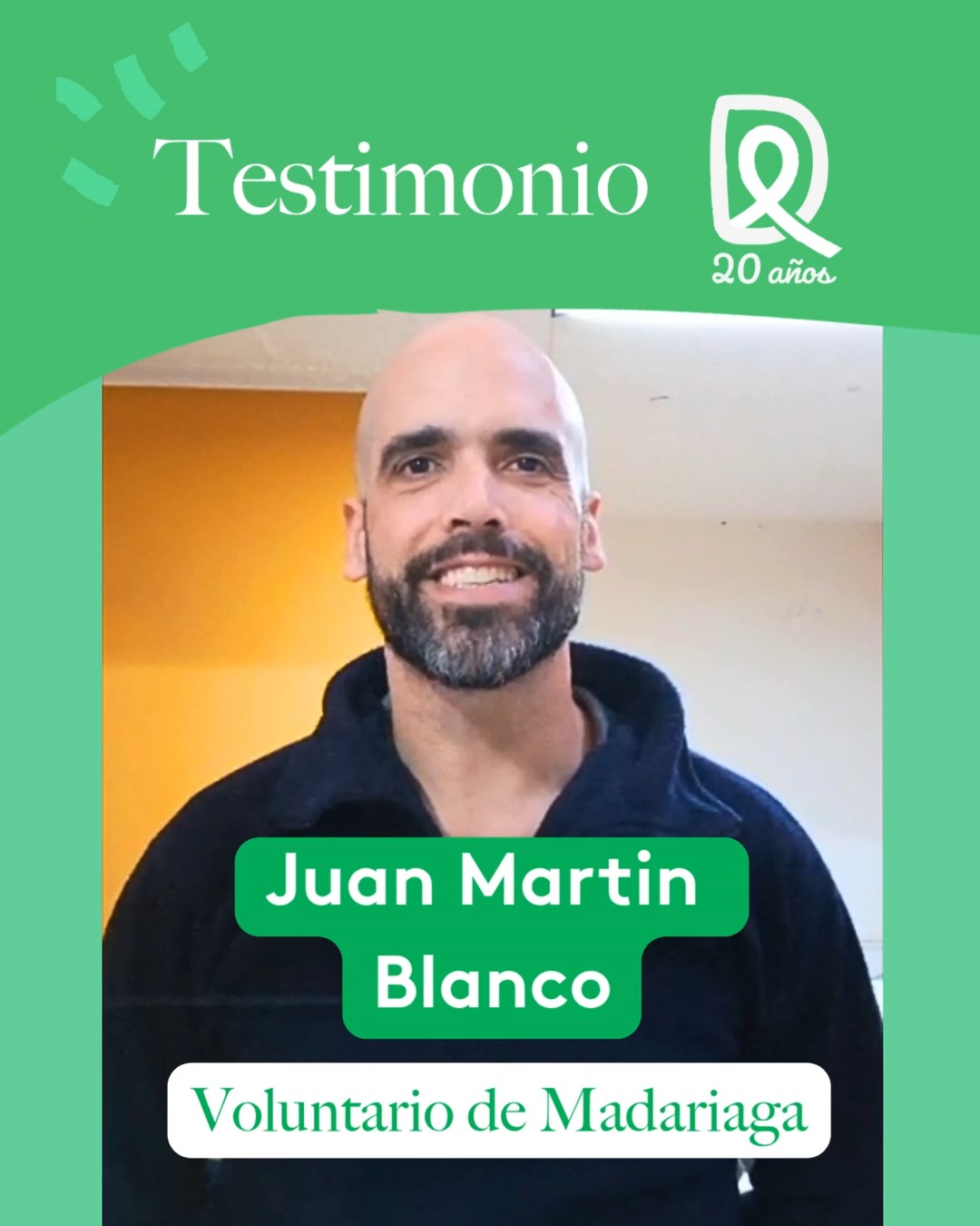 🎨 Trascender y expandir el amor: Un deseo que nos une ✨
Para celebrar nuestro aniversario, compartimos historias reales con un propósito claro: transformar la realidad hospitalaria a través de la empatía.
Hoy les presentamos a Juan Martín Blanco, voluntario en la réplica del Hospital General Madariaga. 💜Aquí comparte su visión de futuro y nos regala un deseo genuino de expansión, resiliencia y contención para llegar a donde más se necesita:
"Mi deseo de todo corazón es que cada vez pueda haber más réplicas en más hospitales... para poder llegar a más gente, a más familias y hacer un poquito más agradable este momento de sus vidas".
🎉 ¡Tu historia nos ayuda a seguir expandiendo esta red!
La Fundación es una gran comunidad que sueña en grande. Si fuiste o sos paciente, ex paciente o voluntario, tu voz es el motor para que el deseo de Juan Martín se haga realidad.
¡Sumate a nuestro aniversario!
🤳 Grabate un video cortito contándonos tu experiencia, para participar entrá aquí: https://www.dondequieroestar.org/aniversario-20
¡Hay tiempo hasta el 30 de junio!
#dondequieroestar #20añosjuntos #historiasreales #empatía #propósito #madariaga #comunidadquesana #voluntariado #expansiónconamor #sumatealaniversario
@vickyvieltemperley Vicky Viel
@dondequieroestar.madariaga @DóndeQuieroEstarRéplicaMadariaga