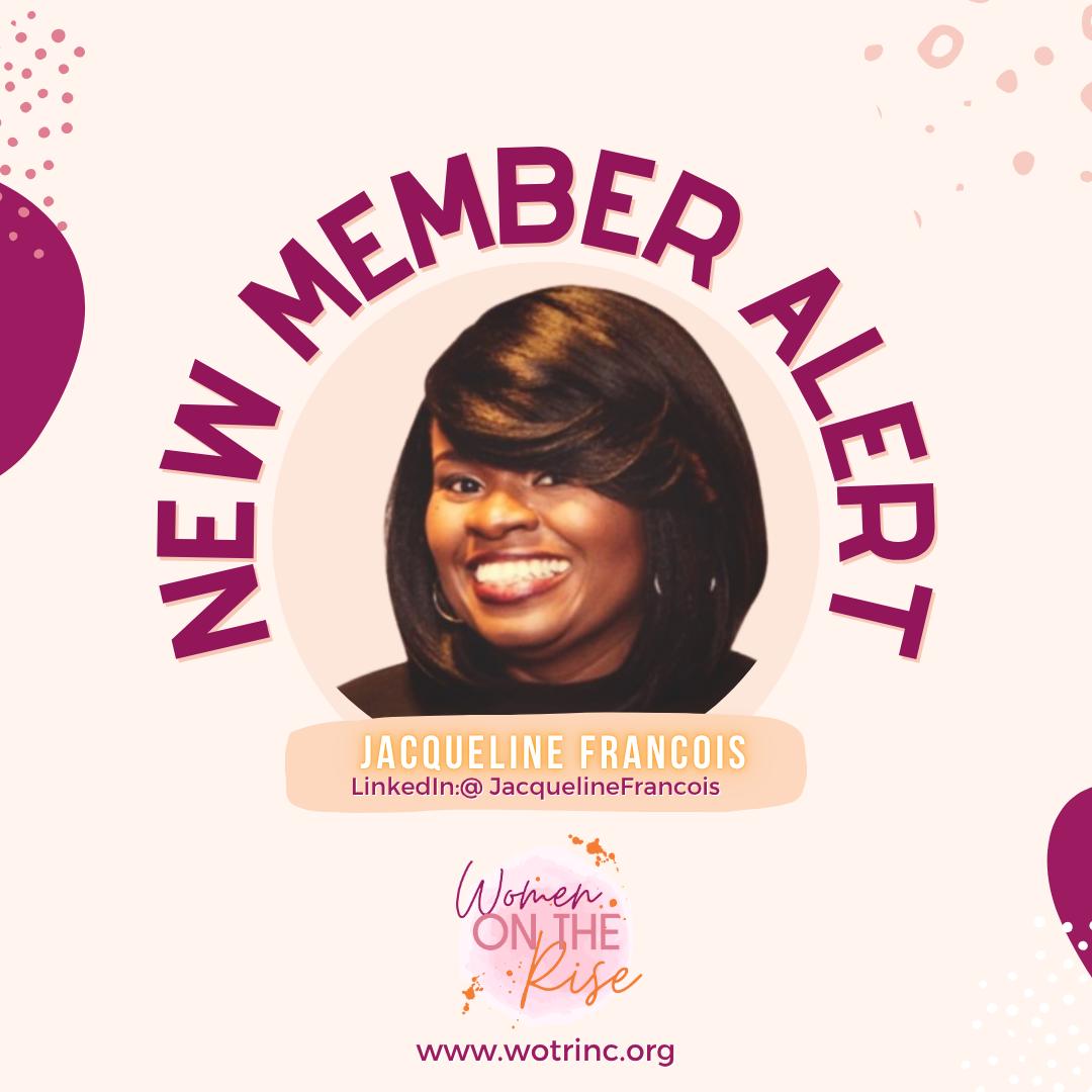 Introducing our newest member Jacqueline Francois! π
Jaqueline, a heartfelt welcome to Women on the Rise International, Inc.! πΈ Your support shines bright! β¨
Curious about joining the Women on the Rise tribe? Discover more at www.wotrinc.org.π
Follow her on LinkedIn
@Jacqueline Francois
#WOTR #EmpowermentSquad
#wotrinc #womenontheriseorlando #womenontheriseinc
#womensempowerment #wecomplimentwedontcompete #jointhetribe #womensupportingwomen #JacquelineFrancois