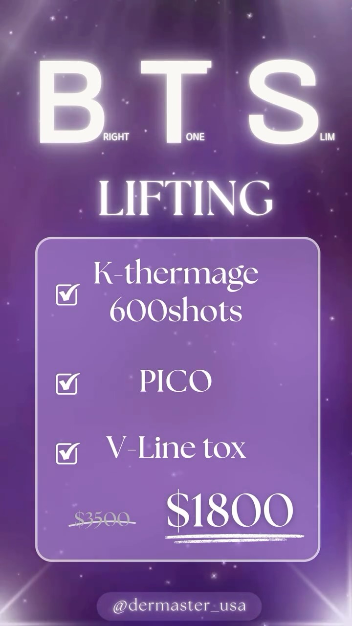π BTS = Bright Tone Slim π
Not a comeback.
A glow-up. β¨
Ready for your skin's next era?
Introducing our BTS Package:
β¨ K-Thermage
For firmer, tighter-looking skin
β¨ Pico
For a brighter, more even complexion
β¨ V-Line Tox
For a slimmer, more defined facial contour
Because brighter.
Tighter.
Smoother.
Never goes out of style. π
π© DM for details and pricing.
π 3000 W Olympic Blvd #305, Los Angeles
π 213-814-8410
π BTS = Bright Tone Slim π
μ»΄λ°±μ΄ μλλΌ,
κΈλ‘μ°μ
. β¨
λΉμ μ νΌλΆ, λ€μ μ±ν°λ₯Ό μμν μ€λΉ λμ
¨λμ?
β¨ K-Thermage
νλ ₯ μκ³ ννν νΌλΆλ₯Ό μν΄
β¨ Pico
λ§κ³ κΉ¨λν νΌλΆν€μ μν΄
β¨ V-Line Tox
λ κ°Έλ¦νκ³ λλ ·ν μ€κ³½μ μν΄
λ λ°κ².
λ νννκ².
λ λ§€λνκ².
μ’μ νΌλΆλ μΈμ λ μ νμ΄λκΉμ π
π© DM μ£Όμλ©΄ μμΈν μλ΄ λμλλ¦¬κ² μ΅λλ€.
π 3000 W Olympic Blvd #305, Los Angeles
π 213-814-8410
#btspackage #brighttoneskin #thermage#glassskin #rejuran#summerglow #skintightening #pico #vlinetox #facialcontouring #collagenboost #antiaging #glowingskin #kbeauty #losangelesmedspa