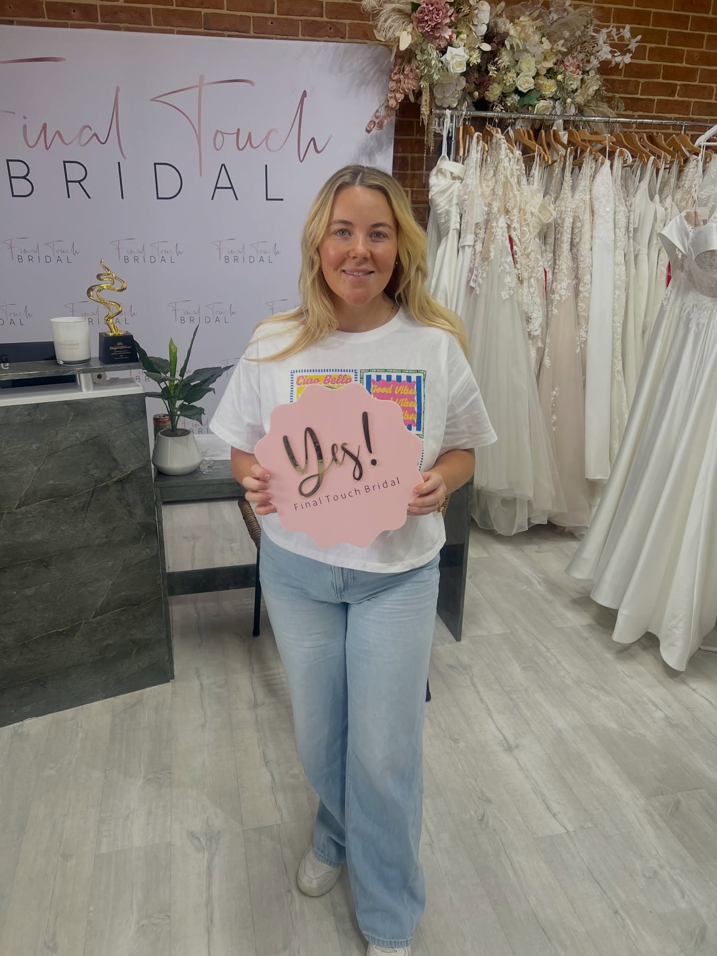 Ready for a big weekend with our brides 🤍
Will this be you?
www.finaltouchbridal.com.au
PSA always check your spam folder incase our replies land there!
#bridalshopping #weddingdressshopping #centralcoastnsw #finatouchbridaltribe