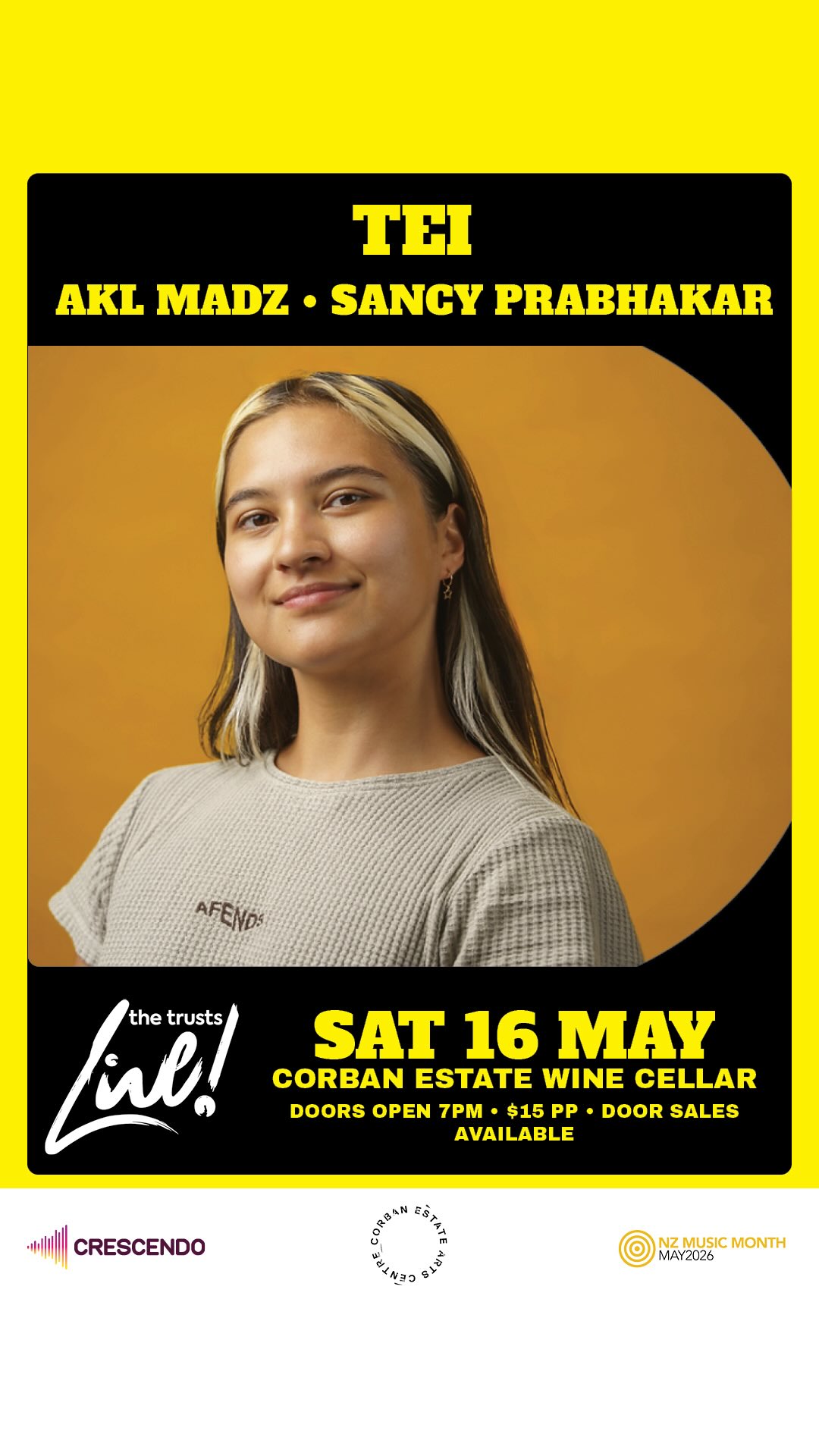 🎶 LIVE! AT CORBAN RECAP 🔊
A magnificent display of sisterhood in this world of music!
An astounding lineup to say the least. Thank you so much to @sancyprabhakar @aklmadz & @teibaybay for beautifully owning the stage last Saturday.
Who run the world? Take a look 😎
#liveatcorban
shot/edited by @luc3grace 🥳
Join us this Saturday, 23rd May.
Doors open 7pm! Link in bio!