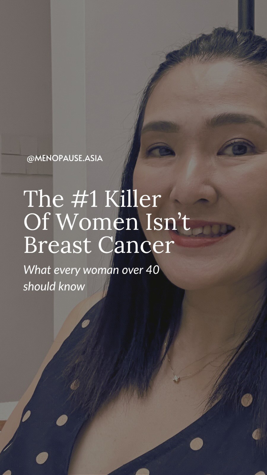 Heart disease is the number one killer of women.
Not breast cancer.
Not ovarian cancer.
Heart disease.
Yet so many of us don’t know what the warning signs can look like in women.
Sometimes it’s not crushing chest pain.
Sometimes it’s jaw pain.
Sometimes it’s nausea.
Sometimes it’s overwhelming fatigue.
Sometimes it’s pain in the back or between the shoulder blades.
Which means many women dismiss it as stress, exhaustion, ageing, or simply having too much on their plate.
What surprised me most is that our risk rises significantly during and after menopause, when estrogen levels decline.
For something that affects every woman, we don’t talk nearly enough about the connection between menopause and heart health.
That’s why we’re hosting a free webinar with Dr Rowina Murray this Thursday.
🫀 Ask Me Anything: Mid-Life Heart Health
📅 4 June
⏰ 8PM
💻 Online & Free
Bring your questions. Bring a friend. Bring your husband.
Because understanding the signs could save a life.
Register via the link in bio.
————————
We’re 𝗠𝗲𝗻𝗼𝗽𝗮𝘂𝘀𝗲 𝗔𝘀𝗶𝗮 -connecting you to licensed physicians for personalised menopause care, and supporting you with education and community.
💬 We believe no woman should have to navigate this alone.
Educational content only, not medical advice.
#MenopauseAsia #SeenAtMidlife #MenopauseAwareness #WomensHealth #MidlifeHealth
