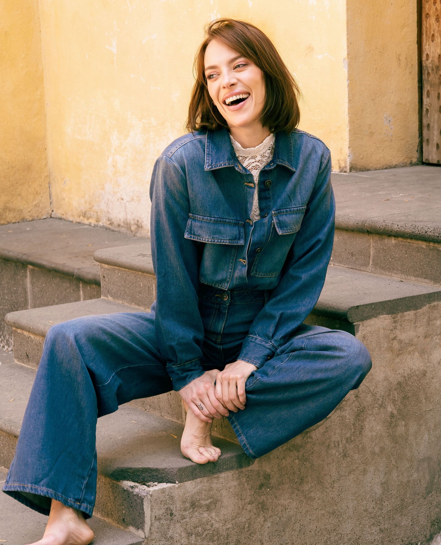 ☔A little warm but rainy? We have the perfect outfit for it, THIS JUMPSUIT 👖💙and now 50% OFF!
Jumpsuit 🔎 1027926-051