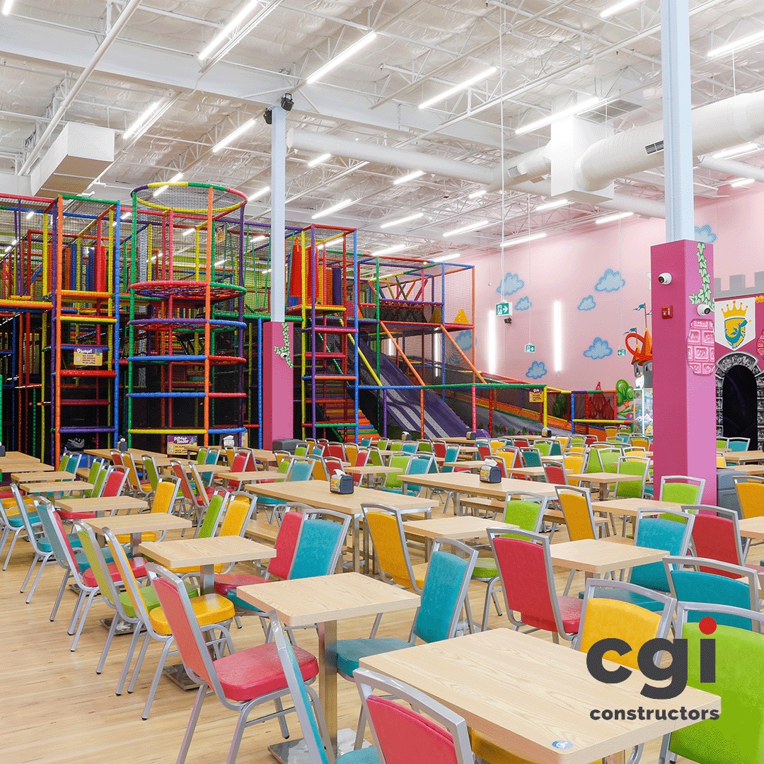 We're excited to share the completion of our tenant fit-out project at Kids Empire in Mississauga.
Thank you to our project partners, BDP Quadrangle and Thomas A. Fekete Limited, for their collaboration and commitment throughout the process. It was a pleasure working together to deliver this exciting new space for the community.
Well done to everyone who contributed to the project's success.
#CGIConstructors #ProjectFeature
