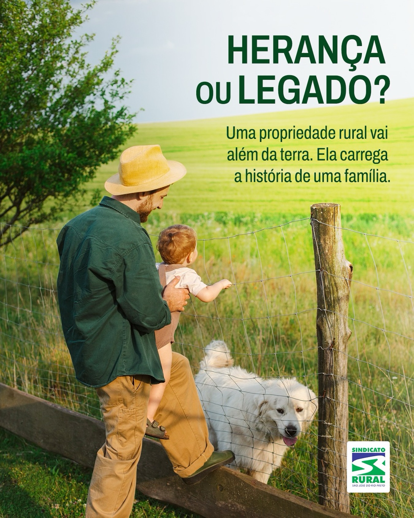 Uma propriedade rural pode ser herdada. As máquinas podem mudar de dono, os hectares podem mudar de nome e os documentos podem ser transferidos.
Mas existe algo que nenhum cartório é capaz de registrar: os valores, o conhecimento, a dedicação e a história construída ao longo de gerações.
Herança é aquilo que você deixa. Legado é aquilo que você ensina.
É mostrar aos filhos que cada safra exige planejamento, que cada decisão impacta diretamente o futuro da propriedade e que produzir alimentos vai muito além de um negócio, é uma responsabilidade assumida todos os dias.
A sucessão familiar não se resume a definir quem ficará com a terra. Trata-se de preparar quem continuará a história, preservará os valores da família e conduzirá o legado construído com tanto trabalho.
E você, está preparando apenas herdeiros ou futuros sucessores?
Telefone: (17) 3232-5115⠀
Site: www.sindicatoruralsjrp.com.br
#SindicatoRuralSJRioPreto #Legado #Família #ProdutorRural #SãoJoséDoRioPreto