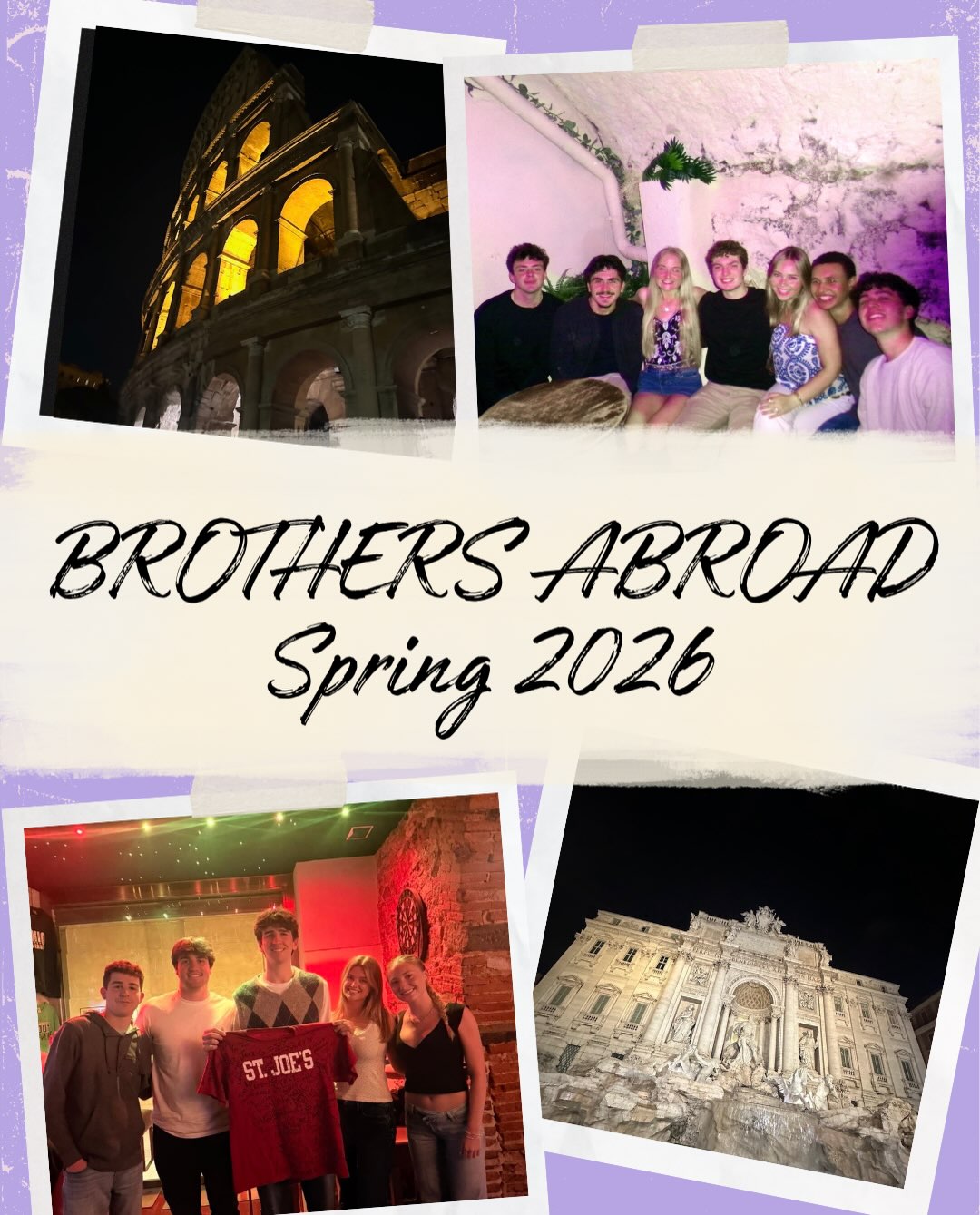 🌍✈️ Huge shoutout to our 12 brothers who spent this past semester studying abroad! 🧳📚
They had the opportunity to explore incredible places around the world, including:
🇩🇰 Copenhagen, Denmark
🇮🇹 Florence, Italy
🇮🇹 Rome, Italy
...and many more amazing destinations along the way! We can’t wait to welcome them back to campus in the fall!
#dsp #deltasigmapi #studyabroad