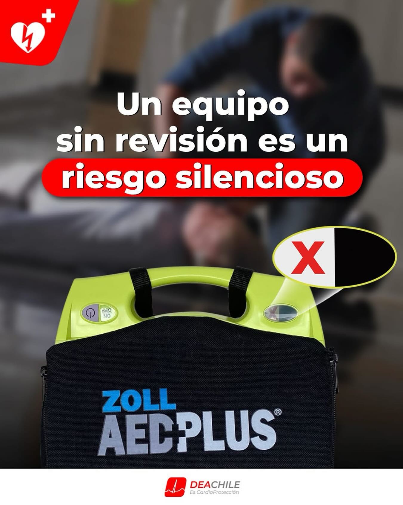 Independiente de que un equipo no sea utilizado, cuando ocurre una emergencia debemos tener la certeza de que está listo para actuar.
¿Hace cuánto no revisas tu DEA? 🤔
⚡️ Contáctanos y agenda la revisión preventiva de tu equipo. www.deachile.cl
