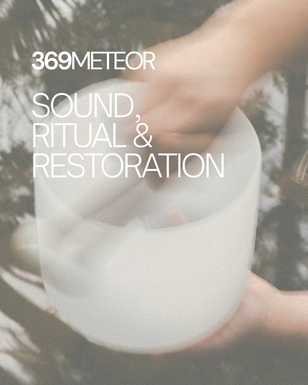 369meteor is building the wellness layer for Startup Societies and Popup Cities.
Most founders optimise for speed, systems, and output - while ignoring the inner state that sustains them.
Through sound baths, TAO bodywork, crystal healing, and immersive retreats rooted in Japan, 369meteor exists to bridge what is often kept apart:
stillness and momentum. the ancient and the emergent. inner alignment and outer building.
This is wellness for builders. And a movement to unlock human potential.