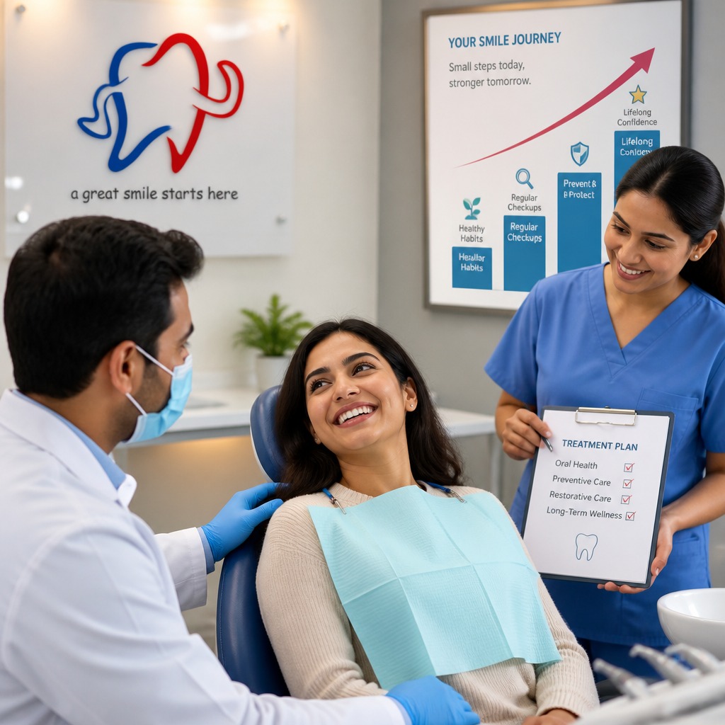 Step inside a day at Evershine — where every smile is treated like family. We walk you through the consultation, listen to your concerns, and craft a treatment plan that fits your comfort and budget. From gentle chairside care to long‑term follow-up, we’re with you at every step. Want to meet the team or see how a visit feels? Visit our Link in bio and tell us what matters most to your smile. 😊🦷📸
#GhatkoparSmiles #EvershineDental #MumbaiDentist #FamilyDentalCare #GentleDentistry #AffordableCare #SmileConfidence #SindhuWadi