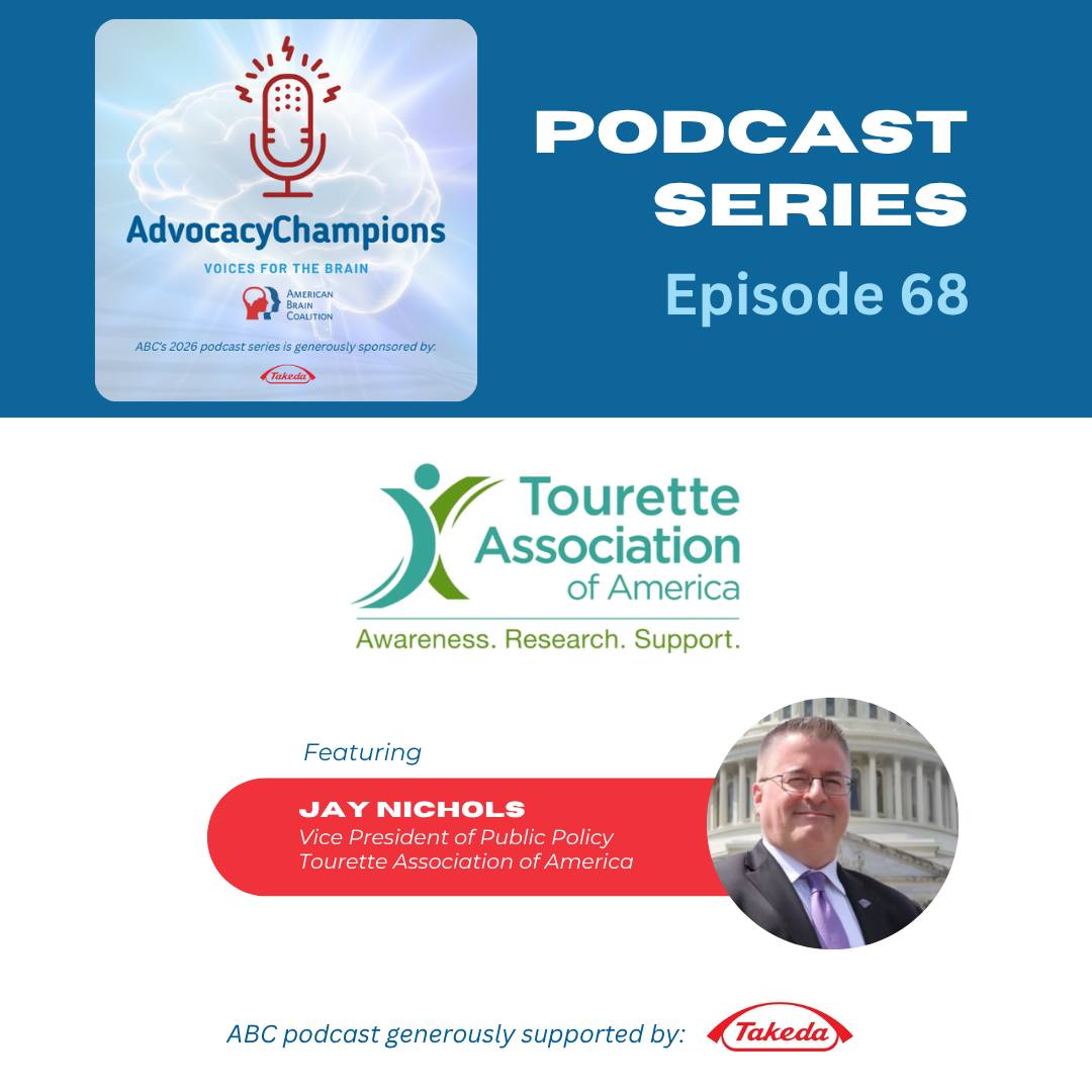 🎙️ New Episode
Katie Sale (ABC) + Jay Nichols @touretteassociation discuss the impact of advocacy, public policy, and collaboration on advancing care and research for Tourette syndrome.
💡 Change happens when we work together.
🎧 Listen now! #LinkinBio
#BrainHealth #TouretteSyndrome #Advocacy #Neuroscience #Podcast