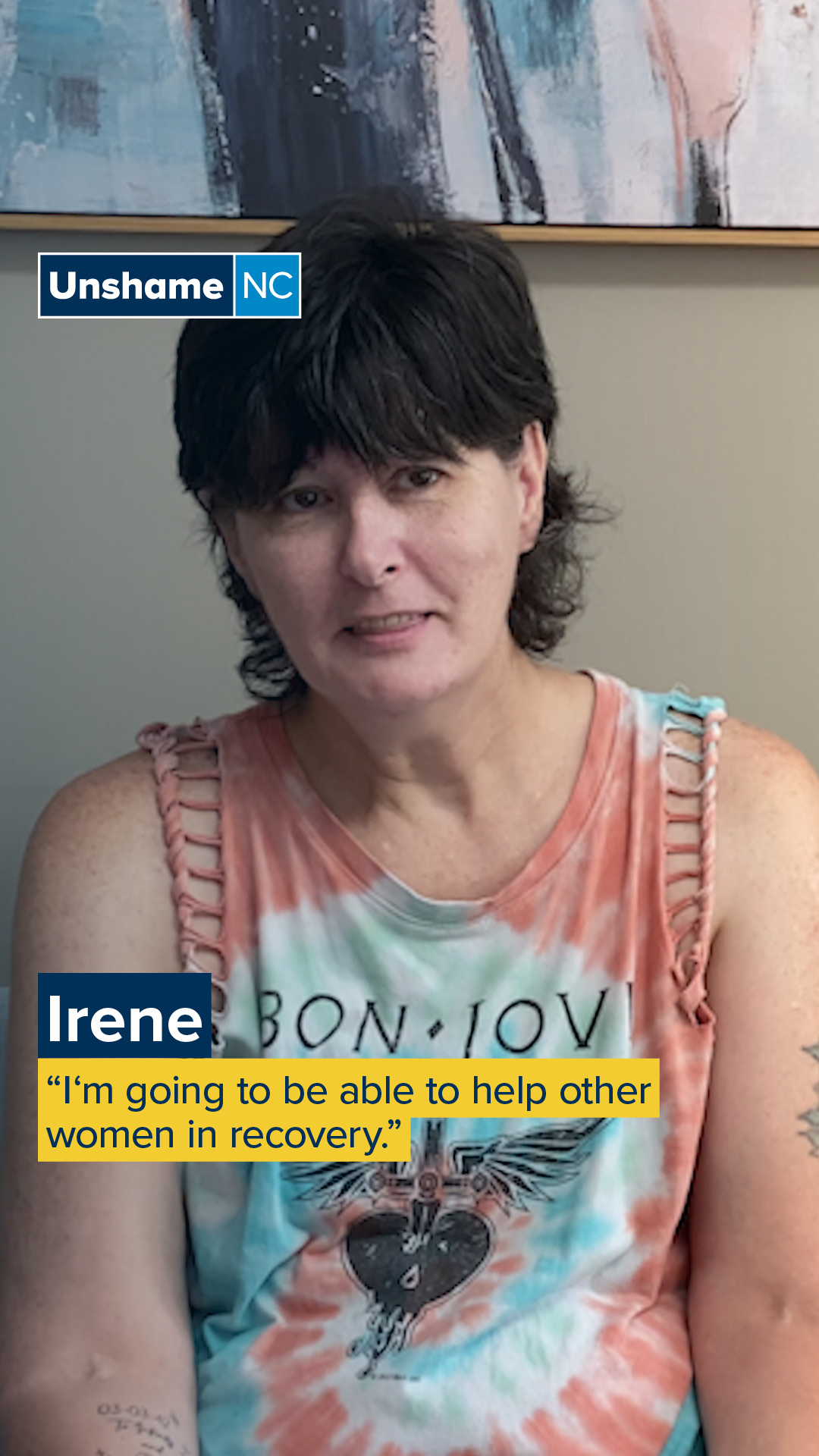 For Irene, having a community of people who have offered sustained support in her recovery has made a big difference. Irene is a member of the Arise Collective, a non-profit in Raleigh that provides support services to women, both while incarcerated and during their reentry into communities. Knowing that she has people she can turn to who will always offer her the help that she needs has helped Irene maintain her recovery from her substance use disorder.