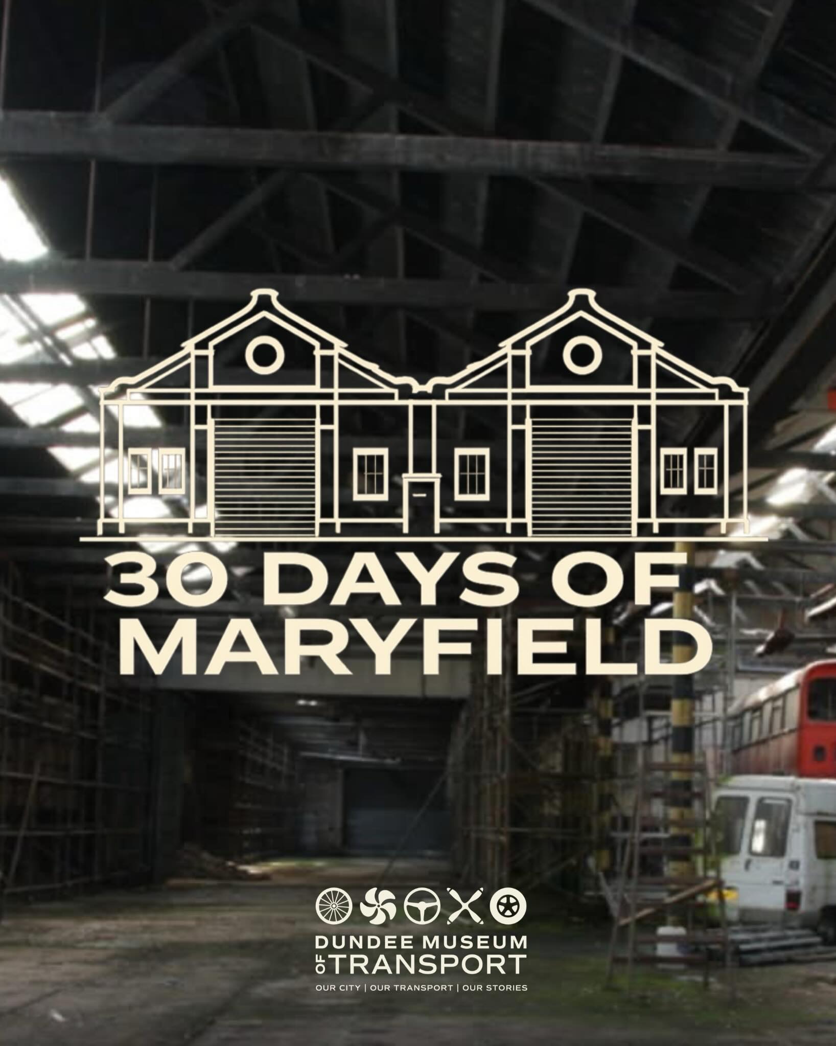 🏛️⏳ DAY 3 - A vision for the future
Dundee Museum of Transport acquired Maryfield Tram Depot in 2015, securing the future of one of Dundee’s most significant transport buildings.
While many people may wonder why restoration has taken so long, projects of this scale require extensive planning, fundraising, surveys and conservation work before transformation can begin.
Today, after years of preparation behind the scenes, work is now underway to bring the depot back to life as a major visitor attraction for Dundee.
Throughout June, we’ll be sharing photographs, memories and stories celebrating 125 years of Maryfield.
#30DaysOfMaryfield #Maryfield125 #DundeeMuseumOfTransport #DundeeHistory #Dundee