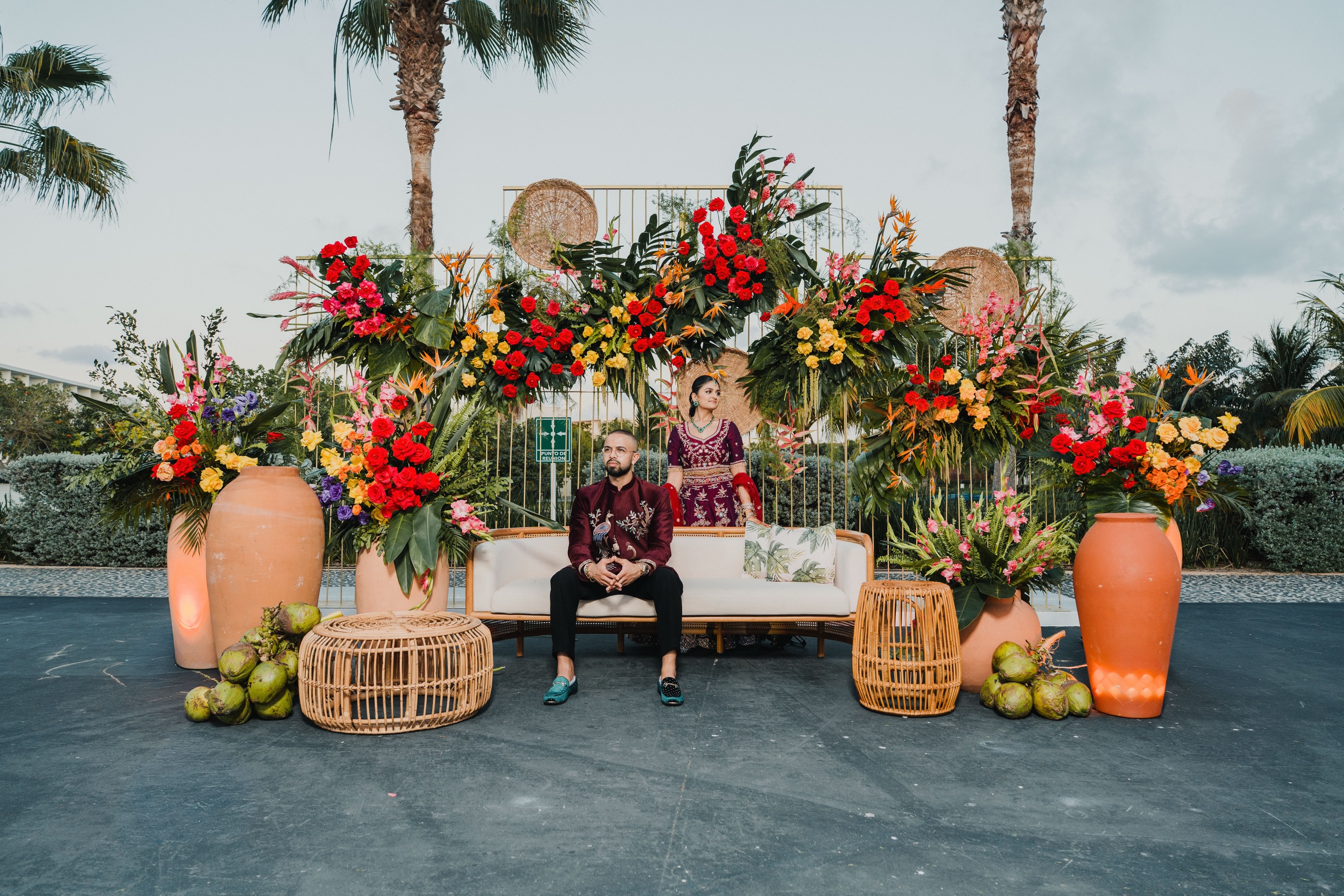 Color, texture, and a moment entirely their own.
Some celebrations don’t need to be loud to leave an impression.
Nia & Akash — Cancun, Mexico.
—
Photo & Video: @ruiz.films
Travel: @shaadidestinations
Planner: @idocelebrations
DJ: @jrkofficial
Mehndi: @lotomehndi
Hair & Makeup: @danidelgadomakeupartist
Florals: @luisalasfloralexperience
Decor: @zunigadecocancun
Audio: @sm_audiovisual
Catering: @patravalicancun
Dholi: @drumsinparadise
Venue: @grandpalladiumselectcm
Letspaint: @letspaint.weddings
Churros: @lospocketsmx
Coconuts: @kocoo.mx
—
#RuizFilms #IndianWeddingMexico #LuxuryWedding #SouthAsianWedding #CancunWedding