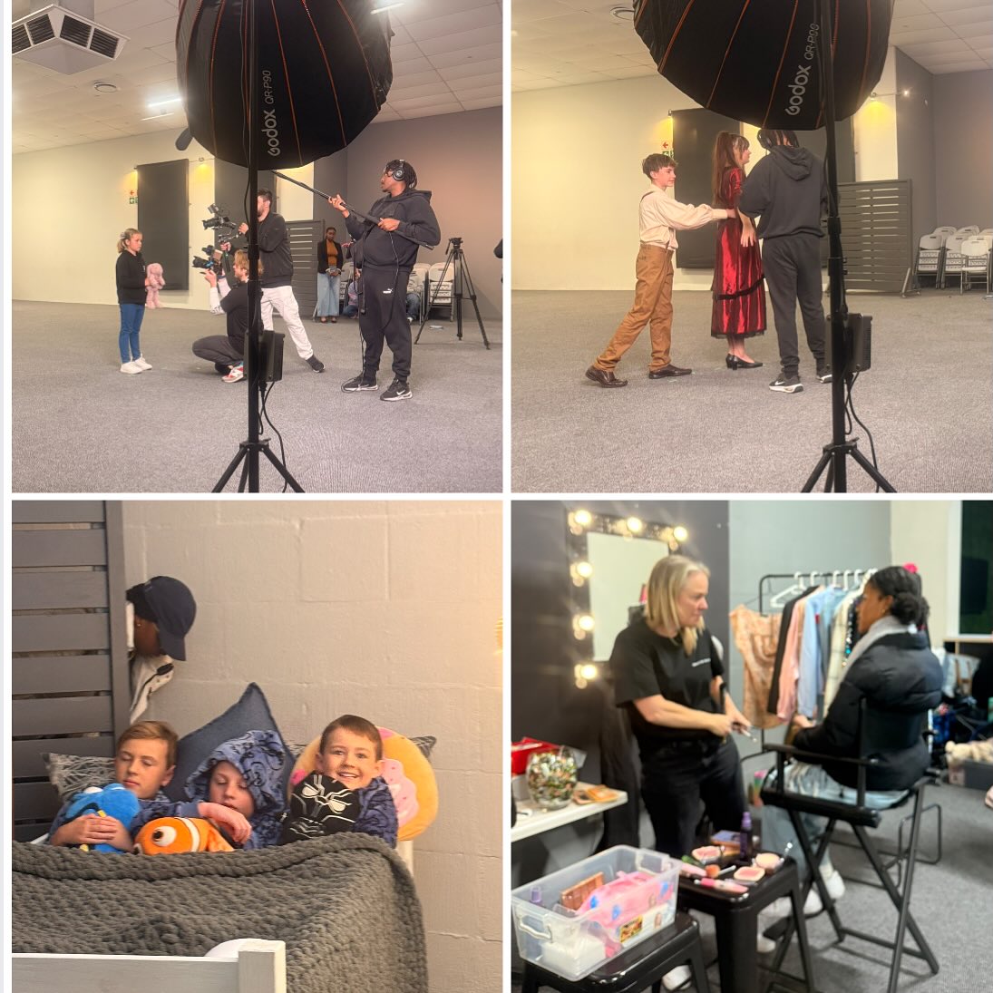 First day on set for Upstage Movie 2026! How awesome!!!!!
