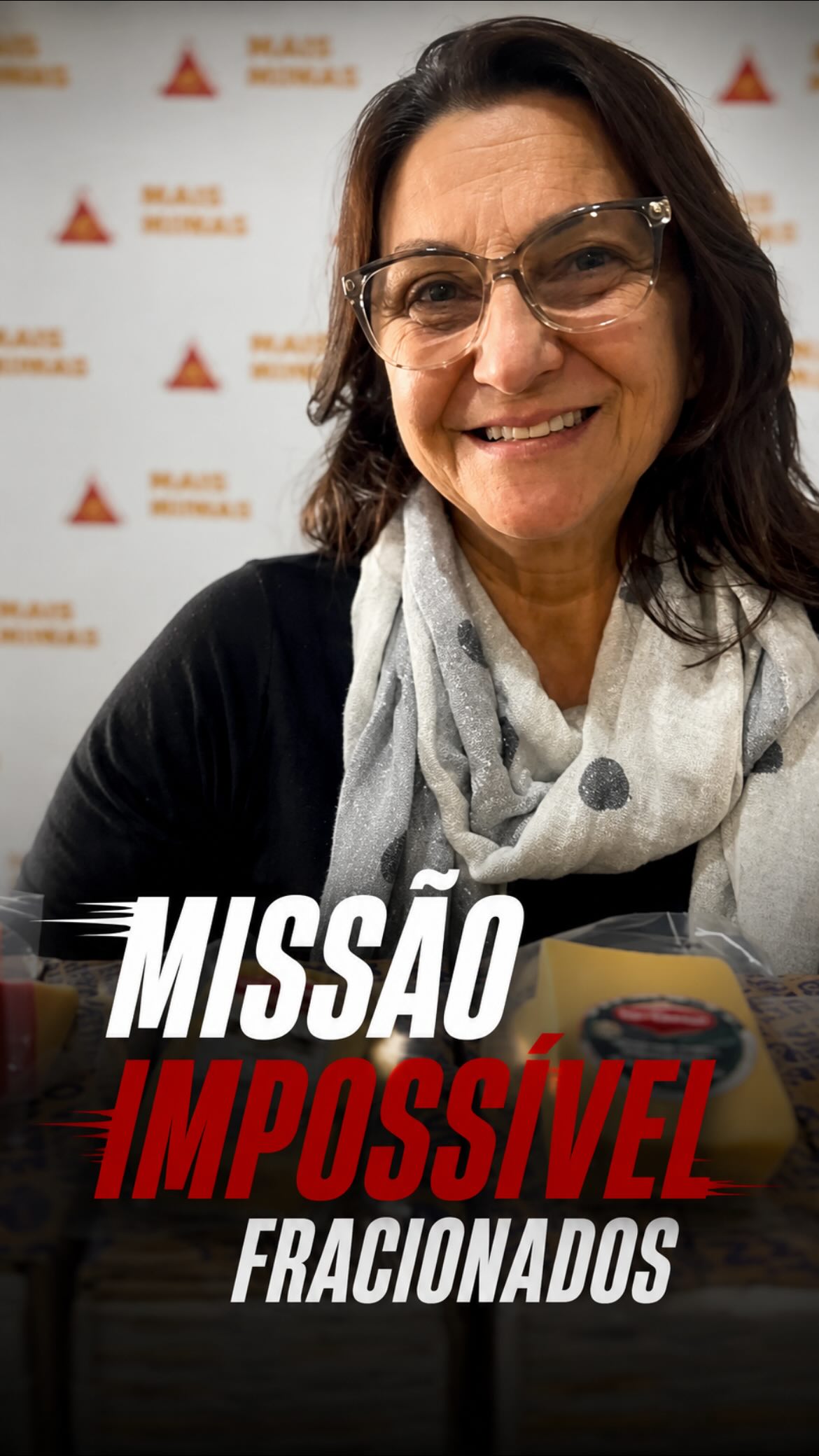 🎬 Missão impossível? A @rosanecampo não sabe o que é isso! Aqui você encontra as melhores opções @queijosaovicente fracionados. Mais praticidade, menos desperdício e muito mais possibilidades para surpreender seus clientes. 🧀
