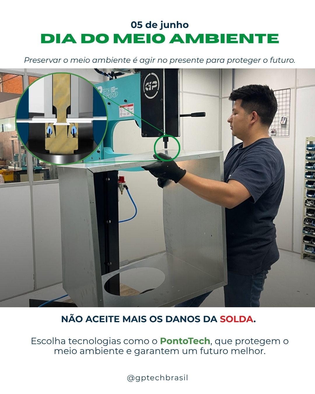 Hoje, 5 de junho, celebramos o Dia Mundial do Meio Ambiente. 🌱
Mais do que uma data no calendário, este é um convite para refletirmos sobre o impacto que causamos no planeta e, acima de tudo, sobre o nosso papel na construção de um futuro mais sustentável.
Na GPTECH acreditamos que cuidado com o amanhã é uma responsabilidade de todos nós, hoje. Reduzir o desperdício, reciclar, economizar recursos e consumir de forma consciente são passos simples que transformam a nossa realidade.
Faça sua parte, conte com a GPTECH para fazer do mundo o lugar mais sustentável.
#diamundialdomeioambiente #sustentábilidade #meioambiente #conscientização #futuroverde #sustentável