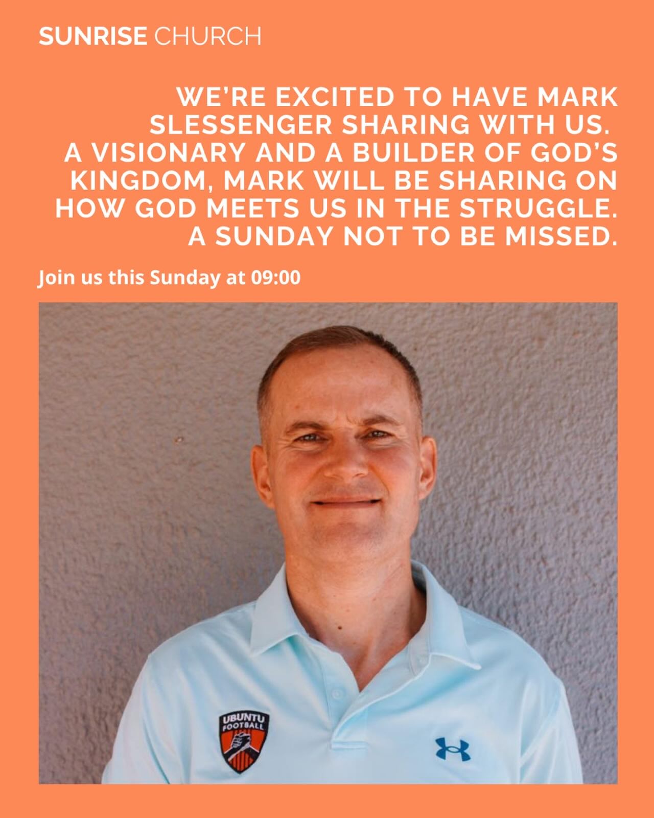 We’re looking forward to welcoming Mark Slessenger this Sunday! 🙌
Mark will be sharing a message on how God meets us in the midst of life’s struggles. Come expectant for encouragement, hope, and a fresh perspective on God’s faithfulness.
We’ll have some tasty food on offer too as is it our First Sundays! 😀🤩
Bring a friend or family member along and join us at our 9am service - it is sure to be a powerful morning together! ☀️