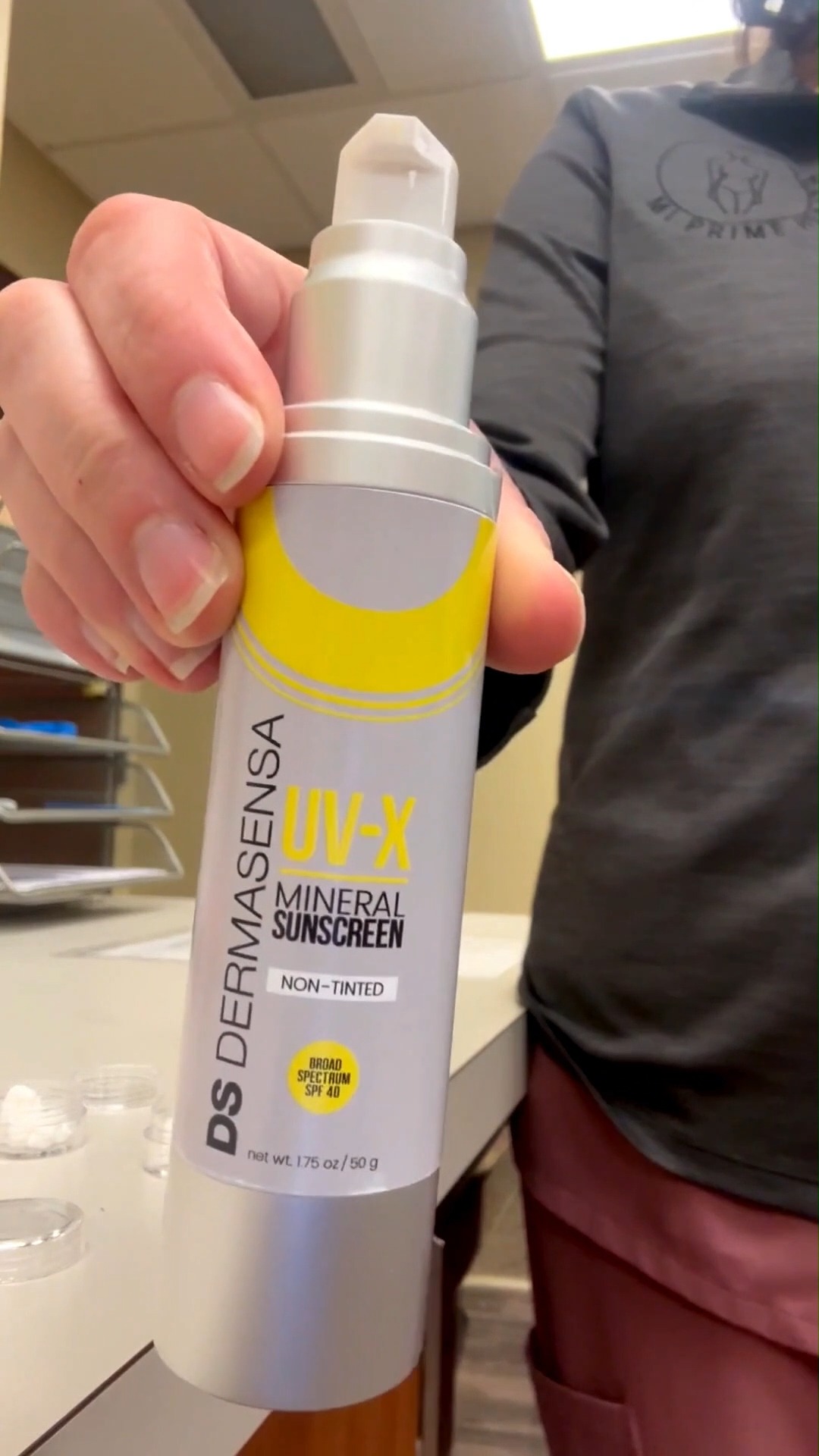 We thought it was a good time to remind you we have tinted and non-tinted mineral sunscreen. Samples available.