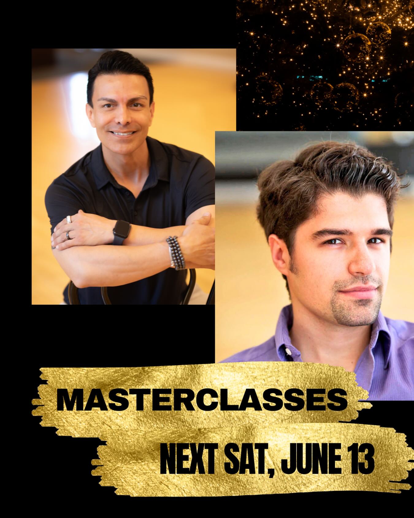 Join us for our Masterclasses NEXT Saturday, June 13 at 1 and 2:15 pm.
We will begin with Luis Grijalva @luis_grijalva_1 at 1 pm for āSalsa Turn Patterns: Building Dynamic Combos.ā Open to all levels. This exciting Salsa class will start with a āshineā footwork section followed by spin patterns.
Next up at 2:15 pm, Peter Krajewski will teach āFrame and Space: Refining the Architecture of Dance.ā This class will be geared towards Intermediate-level dancers with a focus on Rumba and Cha Cha.
Masterclasses are the perfect way to improve your technique, learn new step patterns, and progress in your dance styling.
Call us at 714-665-8779 and sign up today or sign up in the studio!
#centurydancesport #ballroomdancing #salsadancing#salsadanceoc#ballroommasterclass