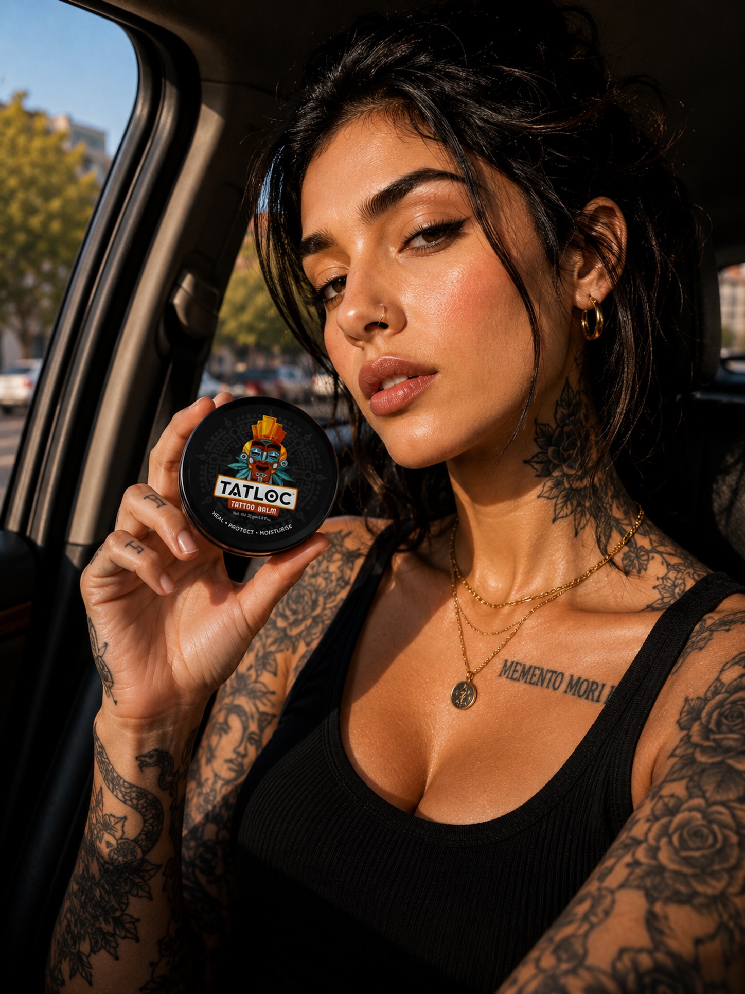 Sunlight. Fresh ink.!!
Tatloc Tattoo Balm keeps your tattoos bold, moisturised and glowing wherever life takes you.
Because faded ink was never the vibe.
#tatloc #tattoolife #indiantattoo #tattoodesign #tattooaftercare