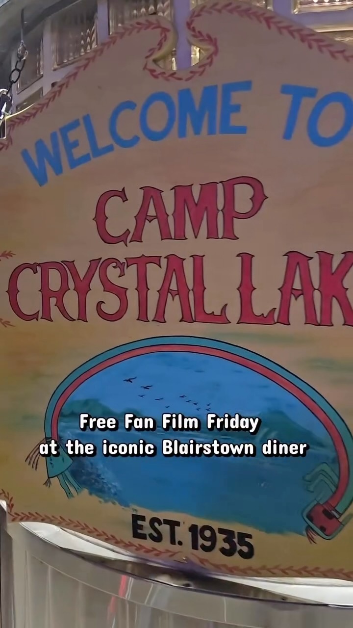Great night of fan films! Check out Blairstowndiner.com for our next one and all our events. #fridaythe13th #diner #blairstownnj #fanfilm #movie