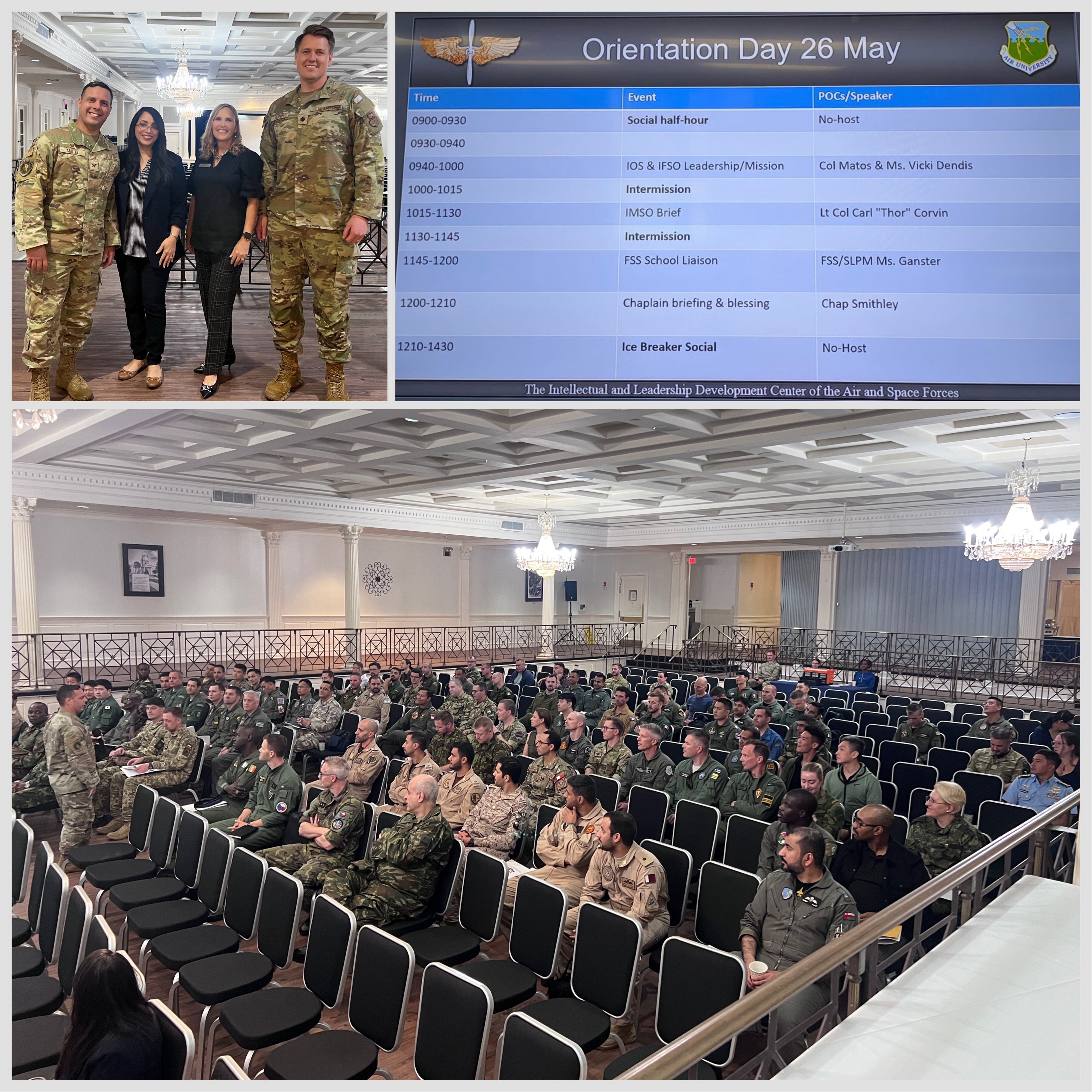 It was a pleasure meeting the AY27 international military officers and many of their family members during Orientation Day at Maxwell Air Force Base.
We look forward to another outstanding year of building friendships, supporting families, and welcoming international officers and their loved ones to Sweet Home Alabama! ๐โค๏ธ๐บ๐ธ