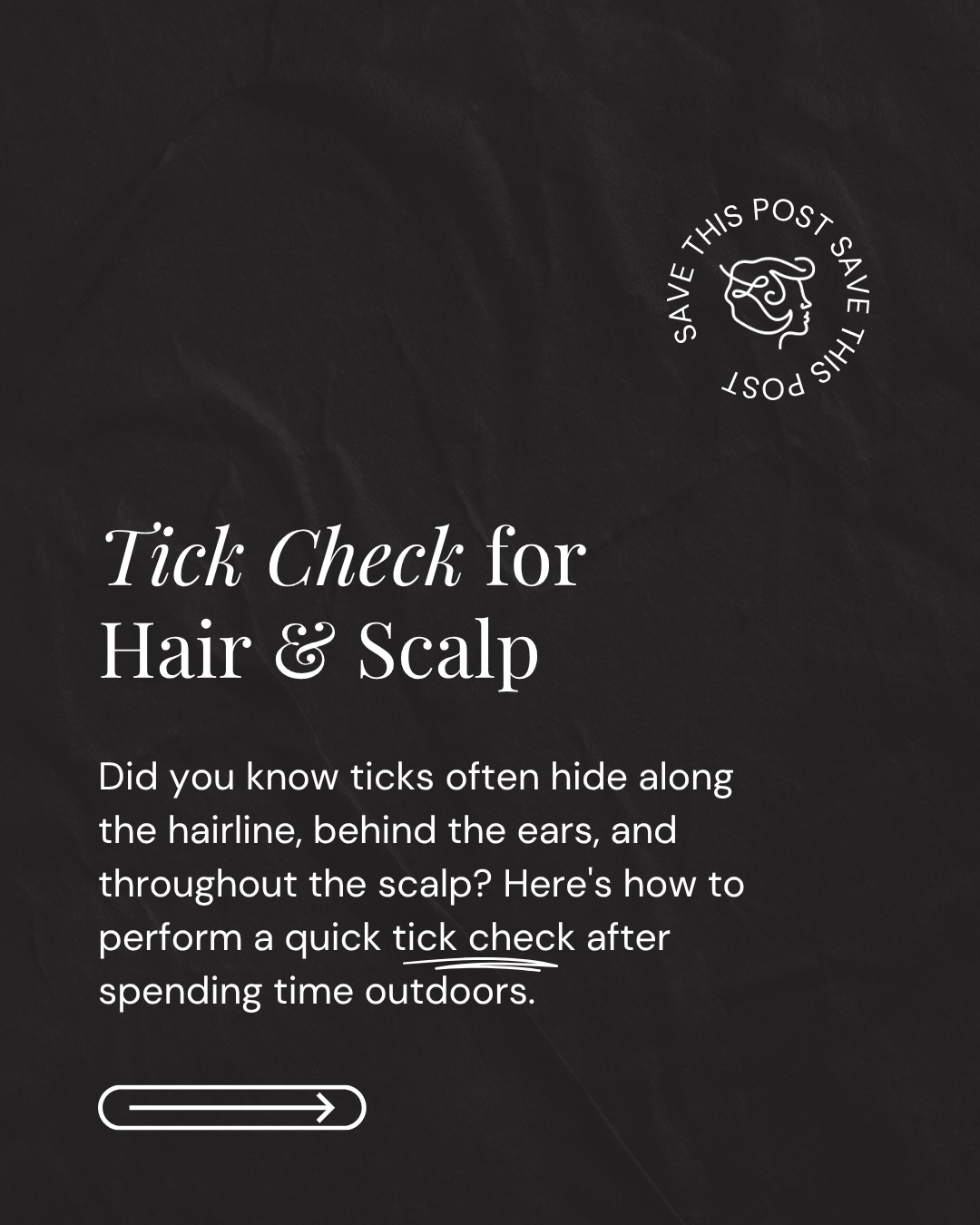 Ticks can be easy to miss, especially when they’re hiding in your hair or on your scalp. ☀️🌿
If you spend time outdoors during the summer, it’s important to know what to do if you find one. In this carousel, we’re sharing simple tips for safe tick removal and what to watch for afterward.
📌 Save this post for future reference and send it to a friend or family member who loves spending time outside this season.
#lelegancesalon #scalphealth #connecticutliving #summerwellness #lymediseaseawareness