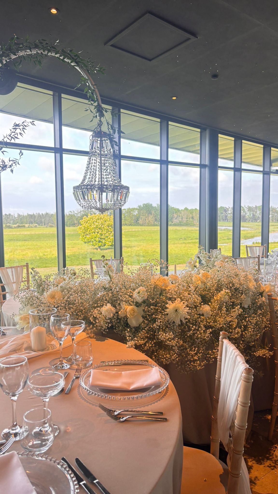 Oh my word let’s talk about the caterpillar table trend!
This amazing Wedding at Charlton Hall changed their tablescape to include the caterpillar table trend and oh my words.What a wow factor ! These images do not do it justice!
Lots of texture colour and elegance brought this room to life with all of the added added details provided by the bride and groom themselves.
Simply was a wow factor and you need a consider them for your Wedding set up.
Contact us for how we can work with you as luxury Wedding suppliers with 15 years experience in the industry!#weddingstyling #northumberlandwedding #northeastwedding #northeastweddingdecor #northeastweddingsupplier