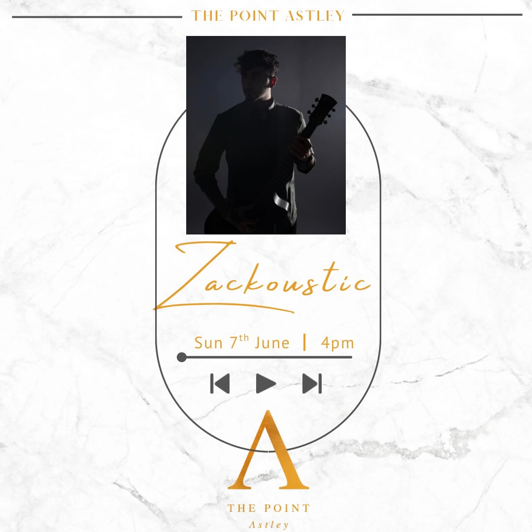 🎶 LIVE TOMORROW FROM 4PM 🎶
Join us tomorrow for an afternoon of fantastic live music with Zackoustic! 🎸🎤
Great tunes, great atmosphere, and the perfect way to spend your Sunday.
🍻 Drinks flowing
🎶 Live music from 4pm
📅 Sunday 7th June
Bring your friends and make a day of it – we can’t wait to see you there!
#thepointastley #sundaysessions #livemusic #weekendplans #entertainment