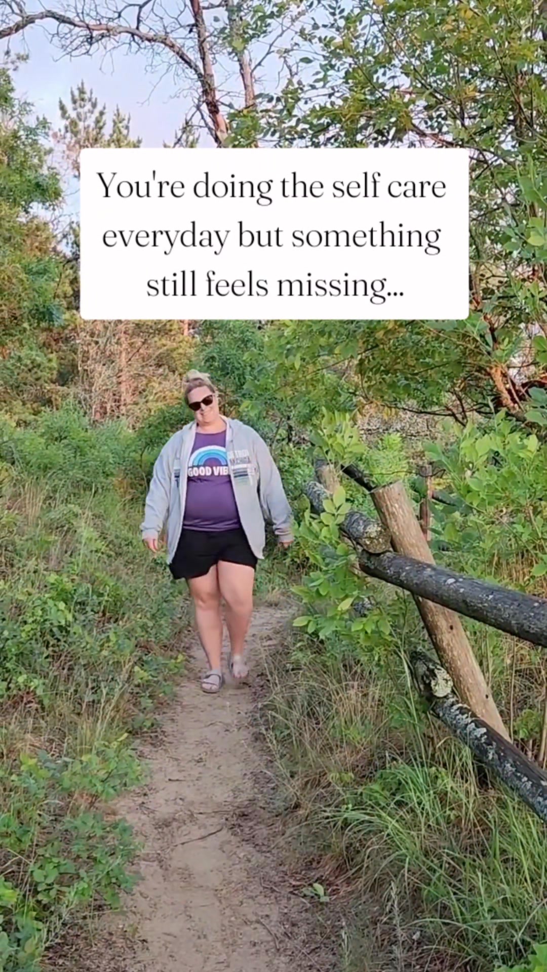Do you notice the same patterns showing up, even after years of self-work?
You’ve done the therapy. You’ve read the books. You’ve journaled, reflected, and tried.
But certain reactions, beliefs, or emotional loops still quietly run the show.
𝙏𝙝𝙞𝙨 𝙞𝙨𝙣’𝙩 𝙗𝙚𝙘𝙖𝙪𝙨𝙚 𝙮𝙤𝙪’𝙧𝙚 𝙙𝙤𝙞𝙣𝙜 𝙖𝙣𝙮𝙩𝙝𝙞𝙣𝙜 𝙬𝙧𝙤𝙣𝙜.
It’s because parts of you possibly took on roles and beliefs long ago that once kept you safe. Beliefs that possibly protected a younger you, or burdened parts you are still carrying.
And at some point… those parts of us become cages, holding us back from our full potential and growth.
Leaving us feeling stuck, as if something is still mis-aligned, despite all the work.
𝐒𝐨𝐦𝐞𝐭𝐡𝐢𝐧𝐠 𝐲𝐨𝐮𝐫 𝐛𝐨𝐝𝐲 𝐢𝐬 𝐒𝐓𝐈𝐋𝐋 𝐭𝐫𝐲𝐢𝐧𝐠 𝐭𝐨 𝐭𝐞𝐥𝐥 𝐲𝐨𝐮. 𝐈𝐭’𝐬 𝐭𝐢𝐦𝐞 𝐭𝐨 𝐡𝐞𝐚𝐫 𝐢𝐭!
To hear what the body is holding. To listen for those patterns, reactions or beliefs.
Allowing you to gently unravel and break free from the stories that are no longer needed. Honoring how they once served, and creating space for something new.
With Oasis Well Being, we are making time to
🔸slow down
🔸tune in
🔸deeply listen
to your inner wisdom.
If you kept reading this far, you’re in the right place! This is your time to heal, release and grow into YOUR space!
Your next step is to chat with me!
Hi, I’m Kelly Zalewski, the founder of Oasis Well Being. A somatic therapy practice built around providing a safe space, with intimate guidance for somatic healing and nervous system regulation.
I’m excited to learn more about you, and help guide you, in your journey of healing and release. Connect with me by commenting below, or directly through our website https://www.oasiswellbeing.life/regulationrepatterningimmersion
See you Soon! 😊
-Kelly