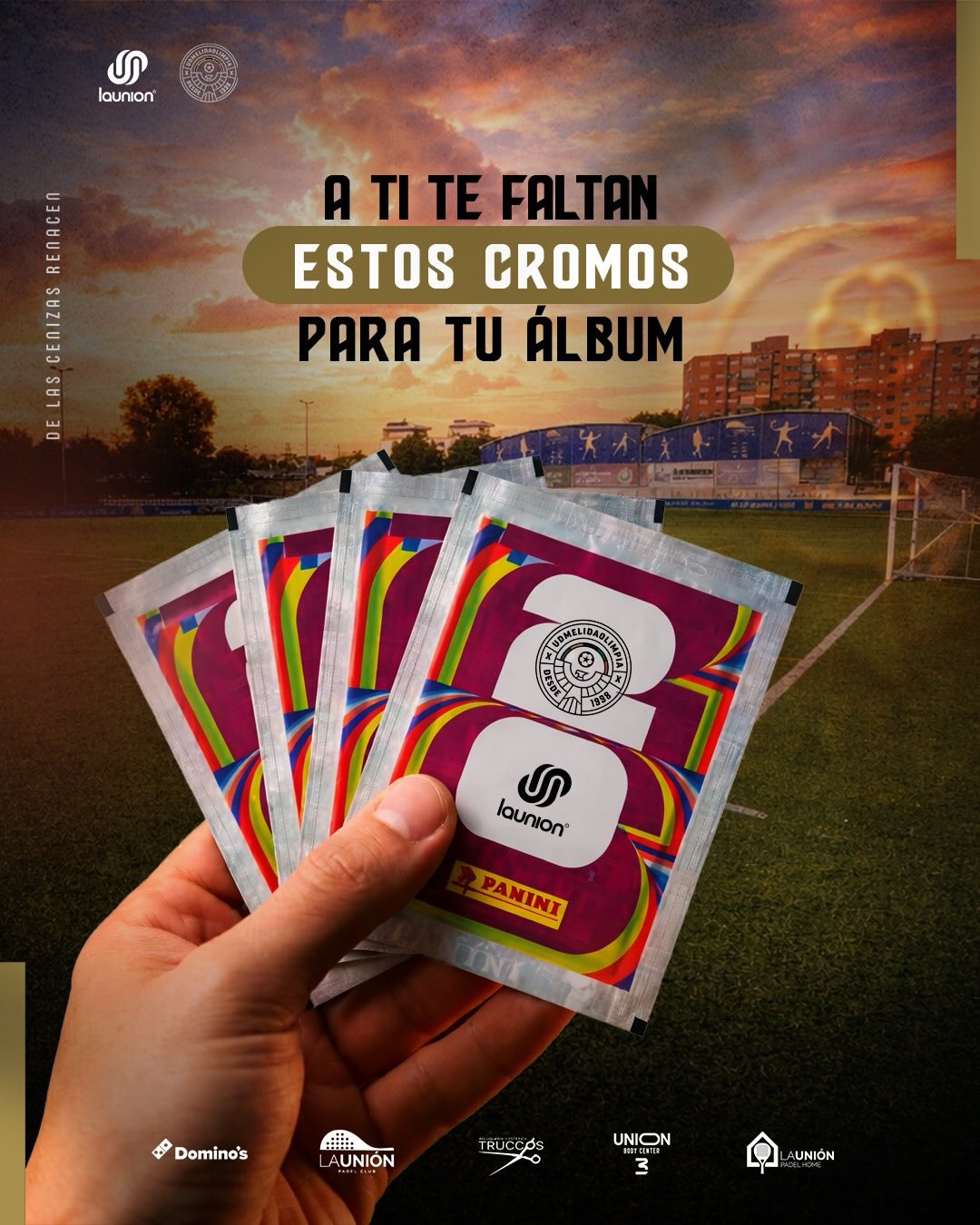 ¡Ya están aquí los cromos oficiales de los jugonazos del UDMElidaOlimpia!