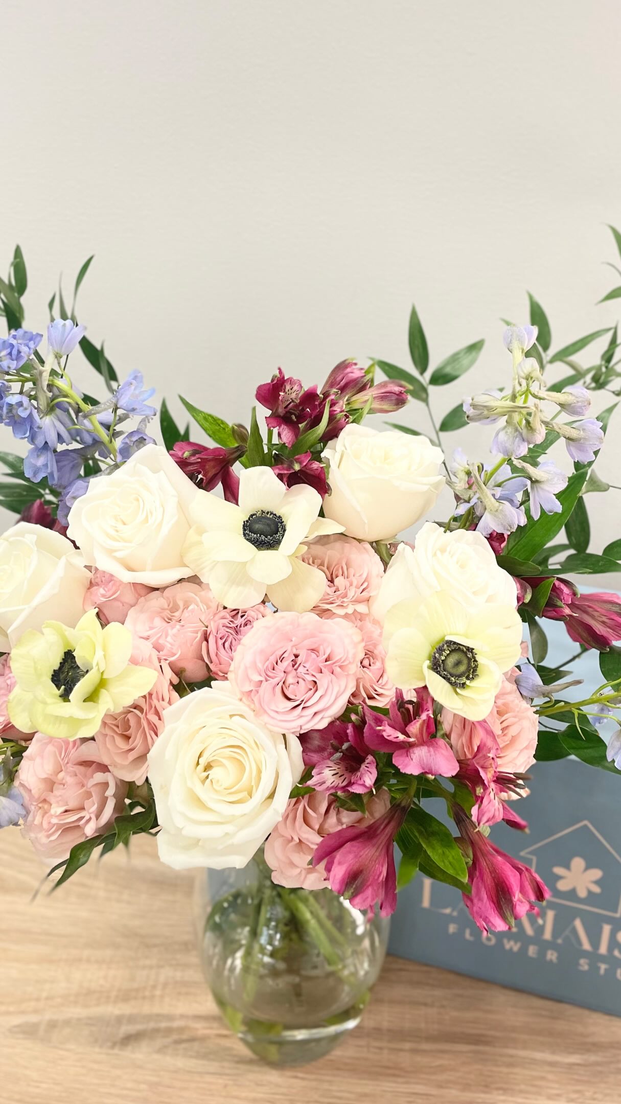 ☀️🌿 Introducing Our June Monthly Arrangement: Summer Garden Party 🌿☀️
Celebrate the beauty of the season with Summer Garden Party, our special arrangement available throughout June.
This elegant bouquet showcases garden spray roses, blue delphiniums, and a refined selection of seasonal blooms accented with lush greenery.
Designed in our signature natural style, this arrangement brings the feeling of a blooming summer garden into your home and makes a thoughtful gift for any special occasion.
Our June Flower Subscription arrangements will also feature this same design, allowing subscribers to enjoy the beauty of Summer Garden Party throughout the month.
✨ Available June 1 to June 30
🌿 Featured in both our monthly arrangement and flower subscriptions
☀️ Designed with fresh, premium seasonal blooms
#LaMaisonFlowerStudio #SummerGardenParty #summerflowers#FlowerSubscription #calgaryflorist