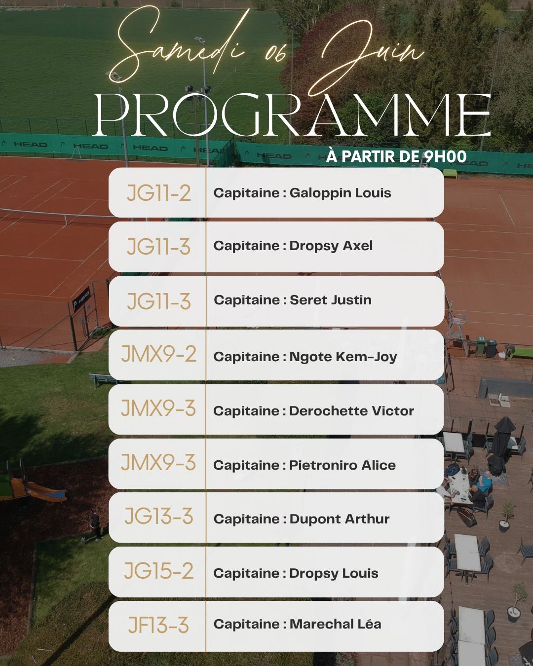 Gros weekend au Tennis Club Smash 51 avec de nombreux interclubs et interséries 👏🏻
Bonne rencontre à toutes et tous 😎🎾